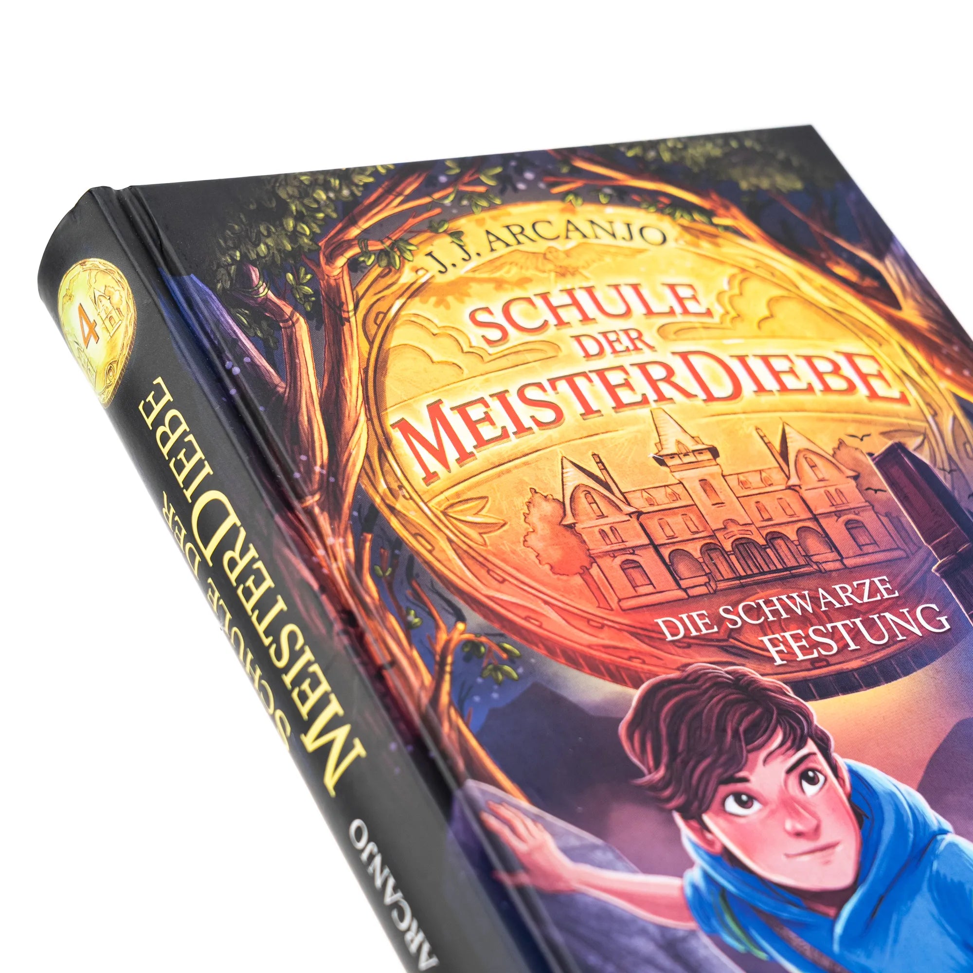 Produktansicht: Schule der Meisterdiebe 4: Die schwarze Festung (Gebundene Ausgabe)