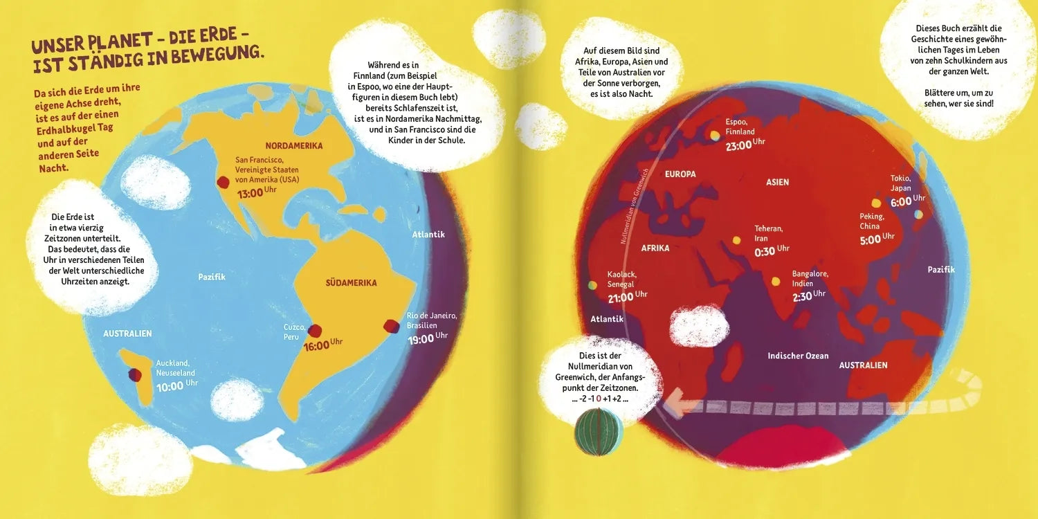 Detailansicht: Schulkinder in aller Welt (Hardcover)