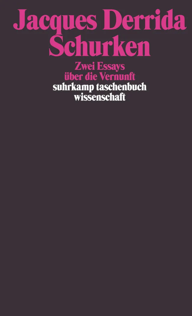 Buchcover von 'Schurken' - Taschenbuch von Jacques Derrida