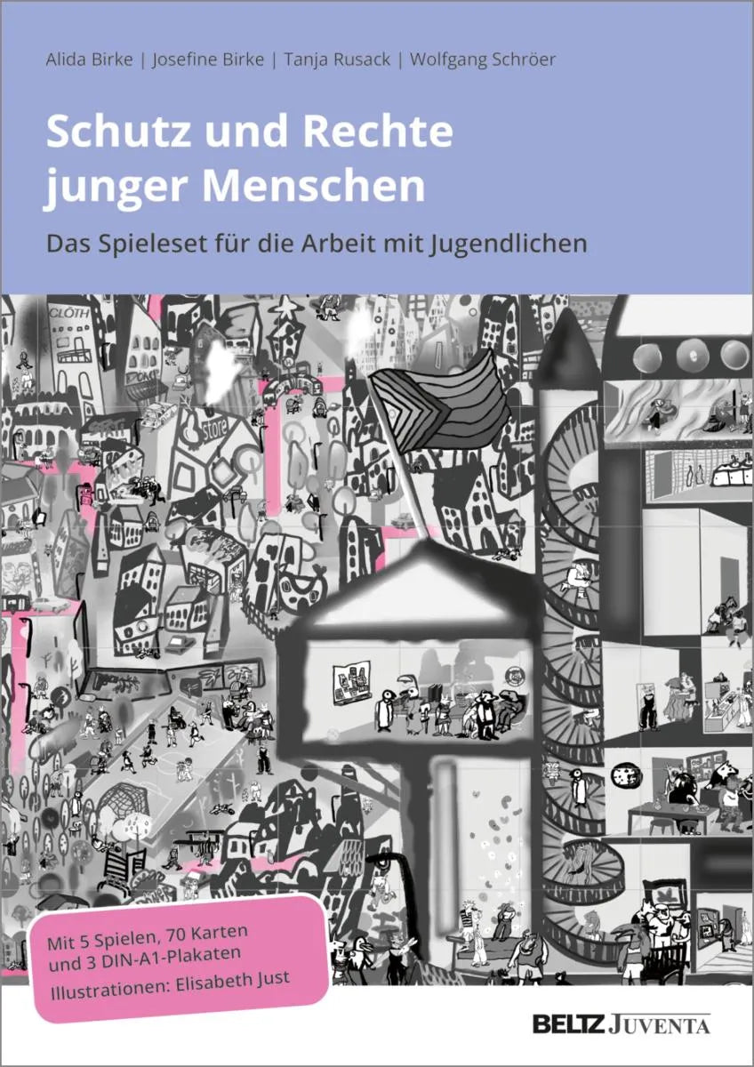 Cover: Schutz und Rechte junger Menschen - das Spieleset für die Arbeit mit Jugendlichen. (E-Book) von Alida Birke