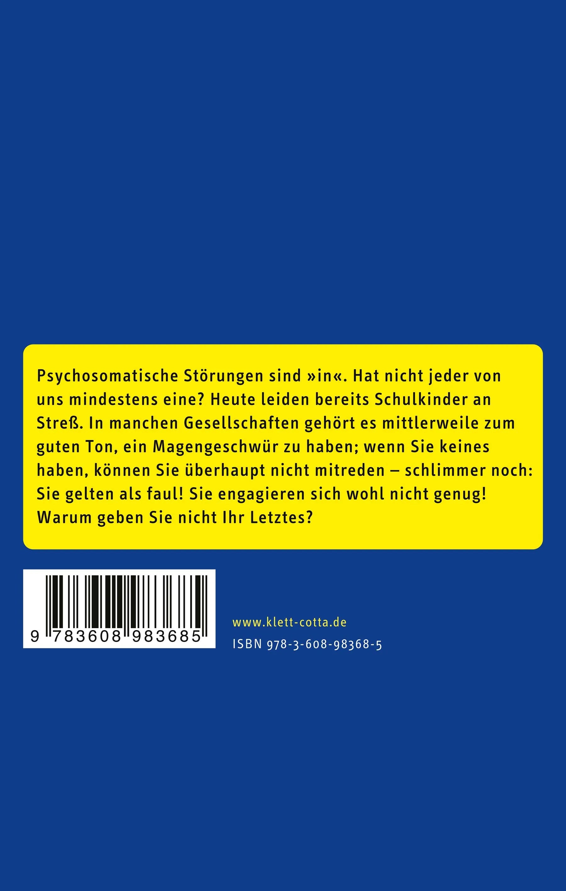 Buchrückseite von 'Schwarz ärgern – aber richtig' mit Klappentext - Paperback