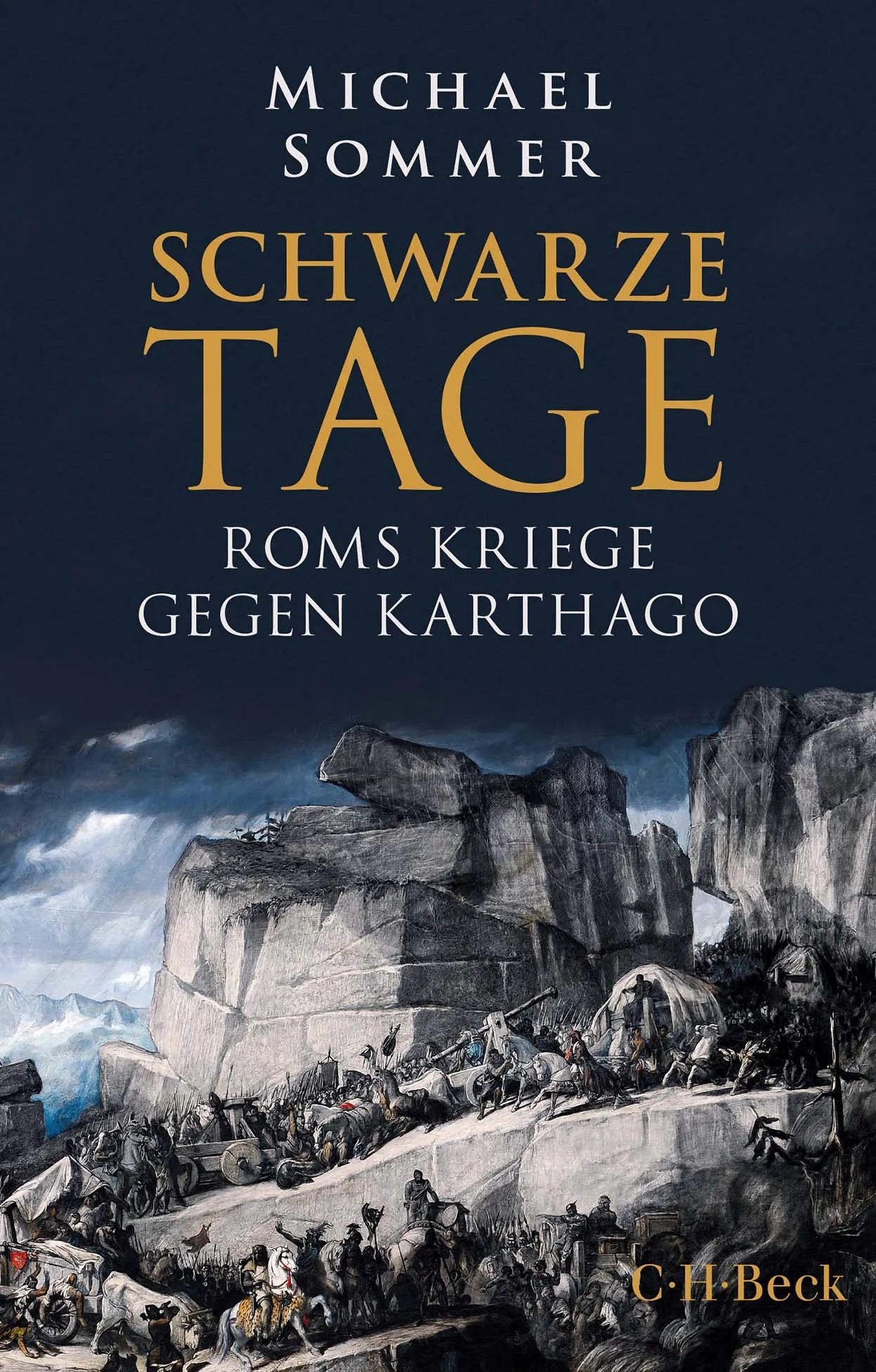 Buchcover von 'Schwarze Tage' - Taschenbuch von Michael Sommer