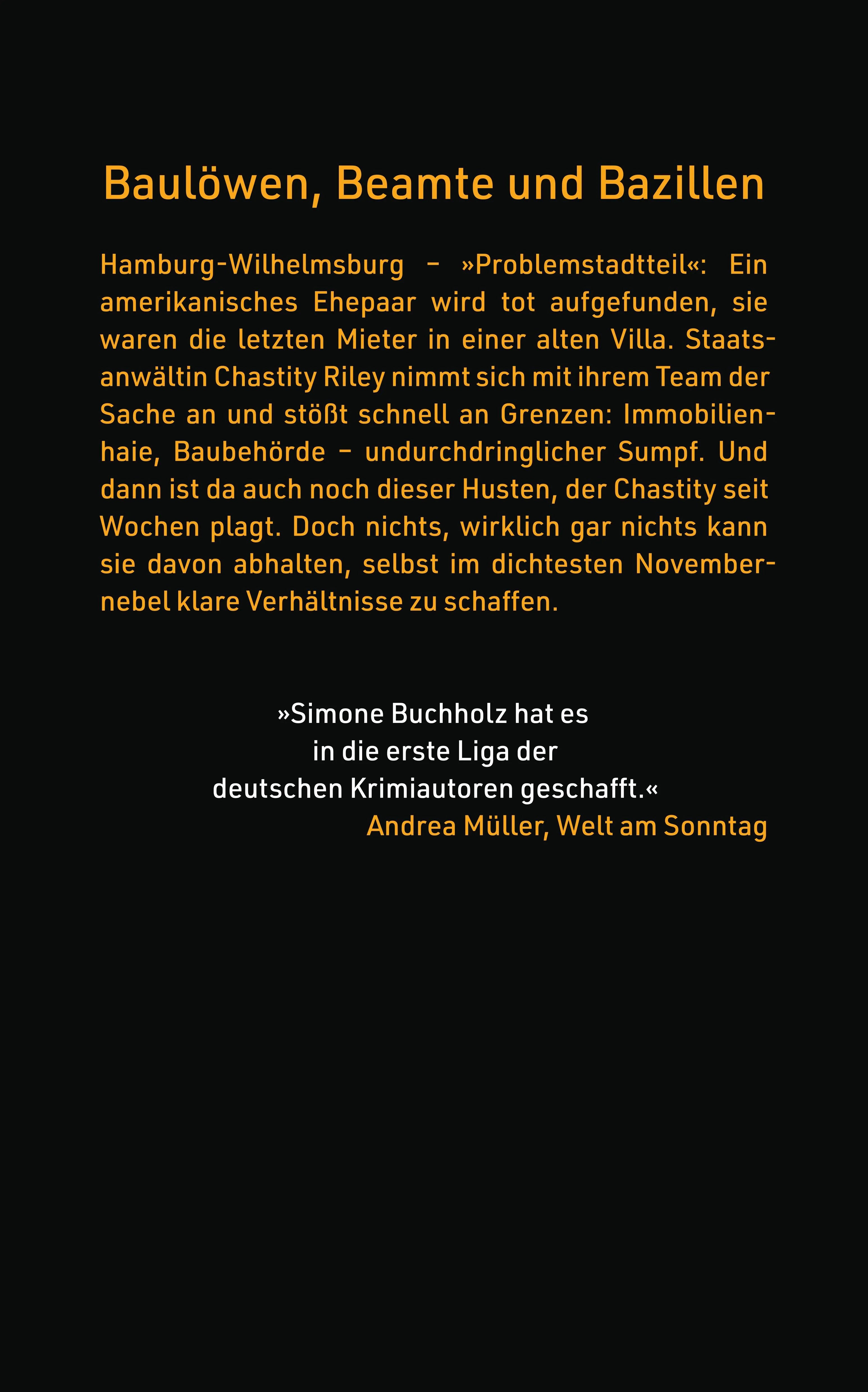 Buchrückseite von 'Schwedenbitter' mit Klappentext - Paperback