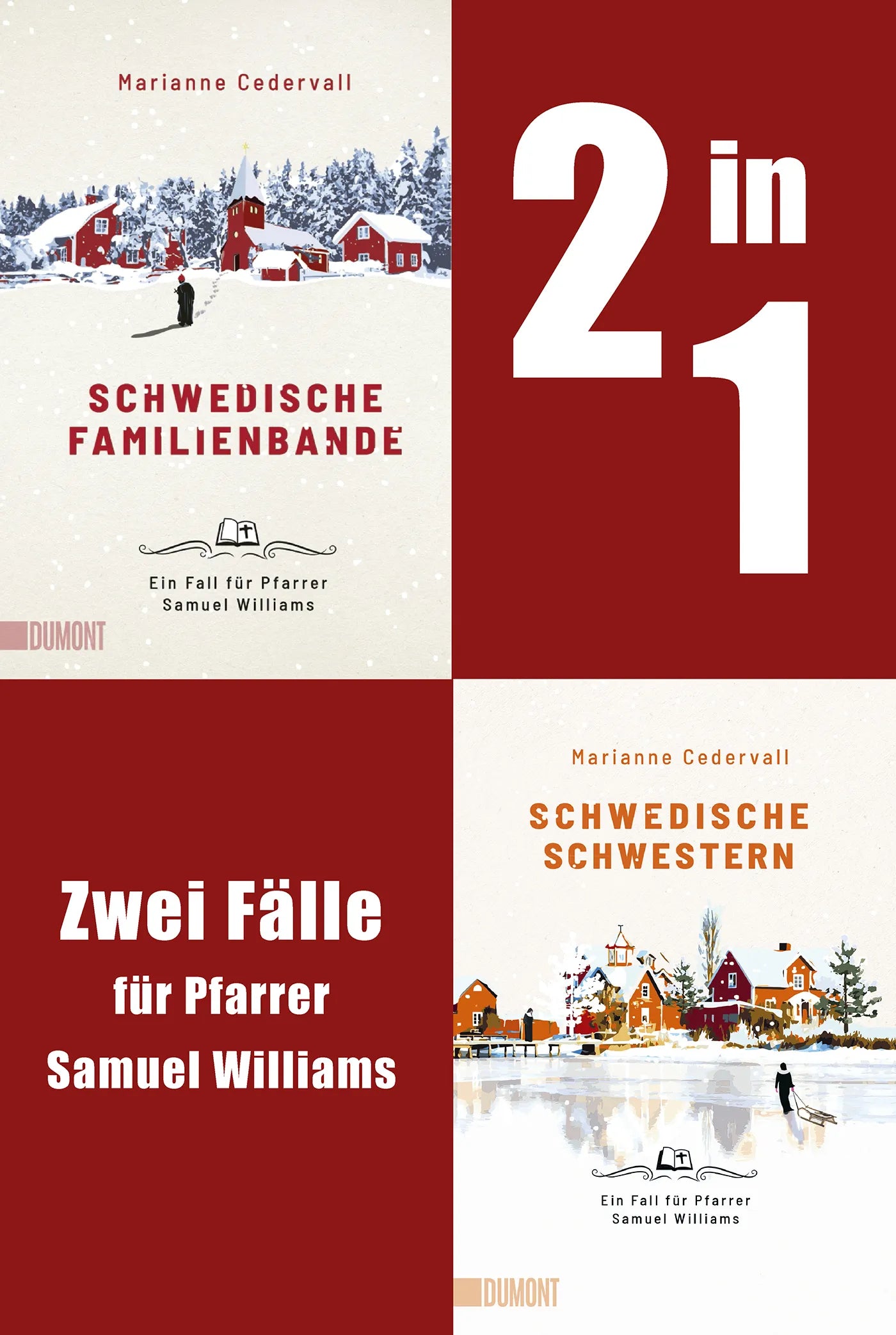 Cover: Schwedische Familienbande & Schwedische Schwestern (E-Book) von Marianne Cedervall