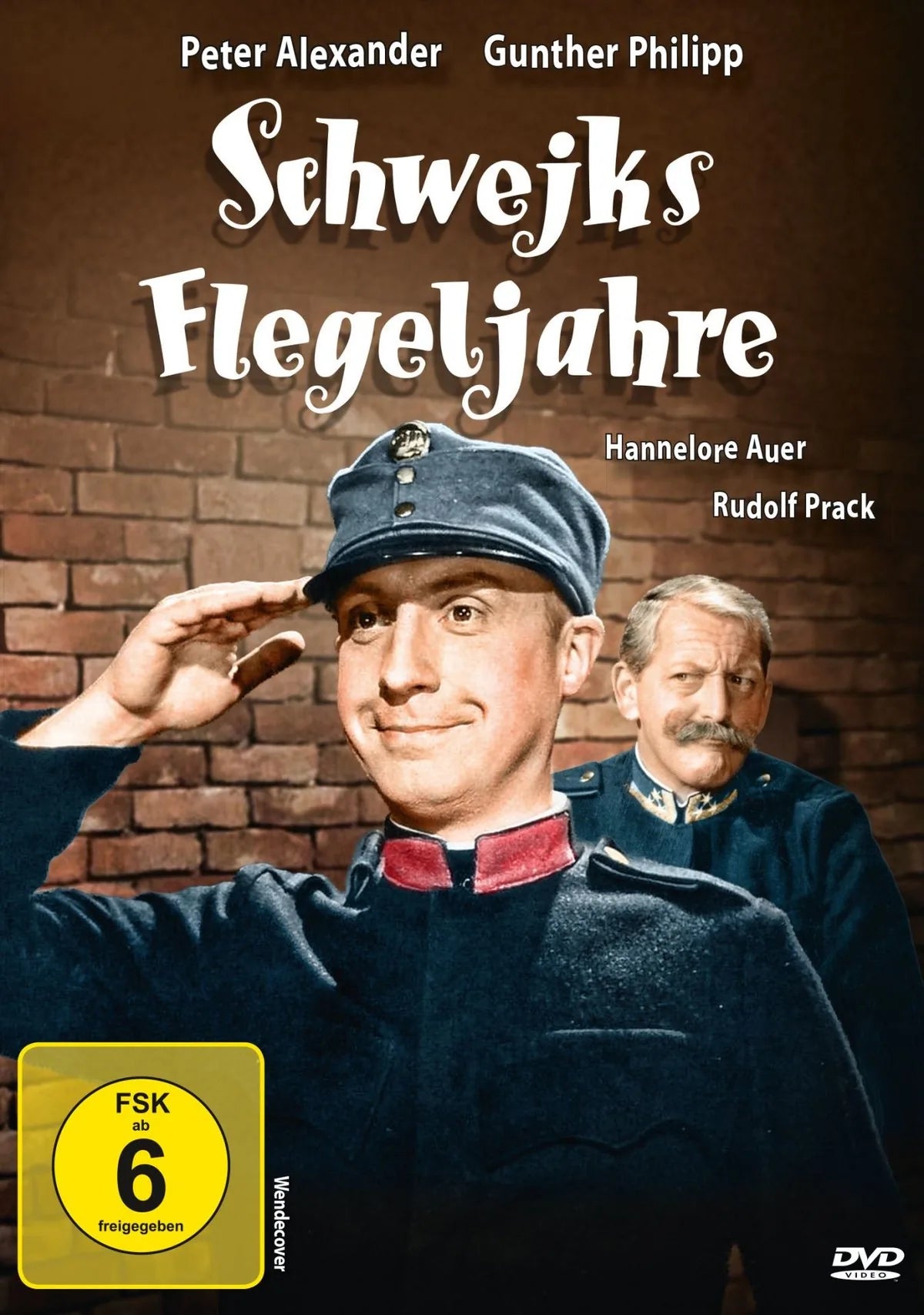 DVD-Cover: Schwejks Flegeljahre. Regie: Wolfgang Liebeneiner