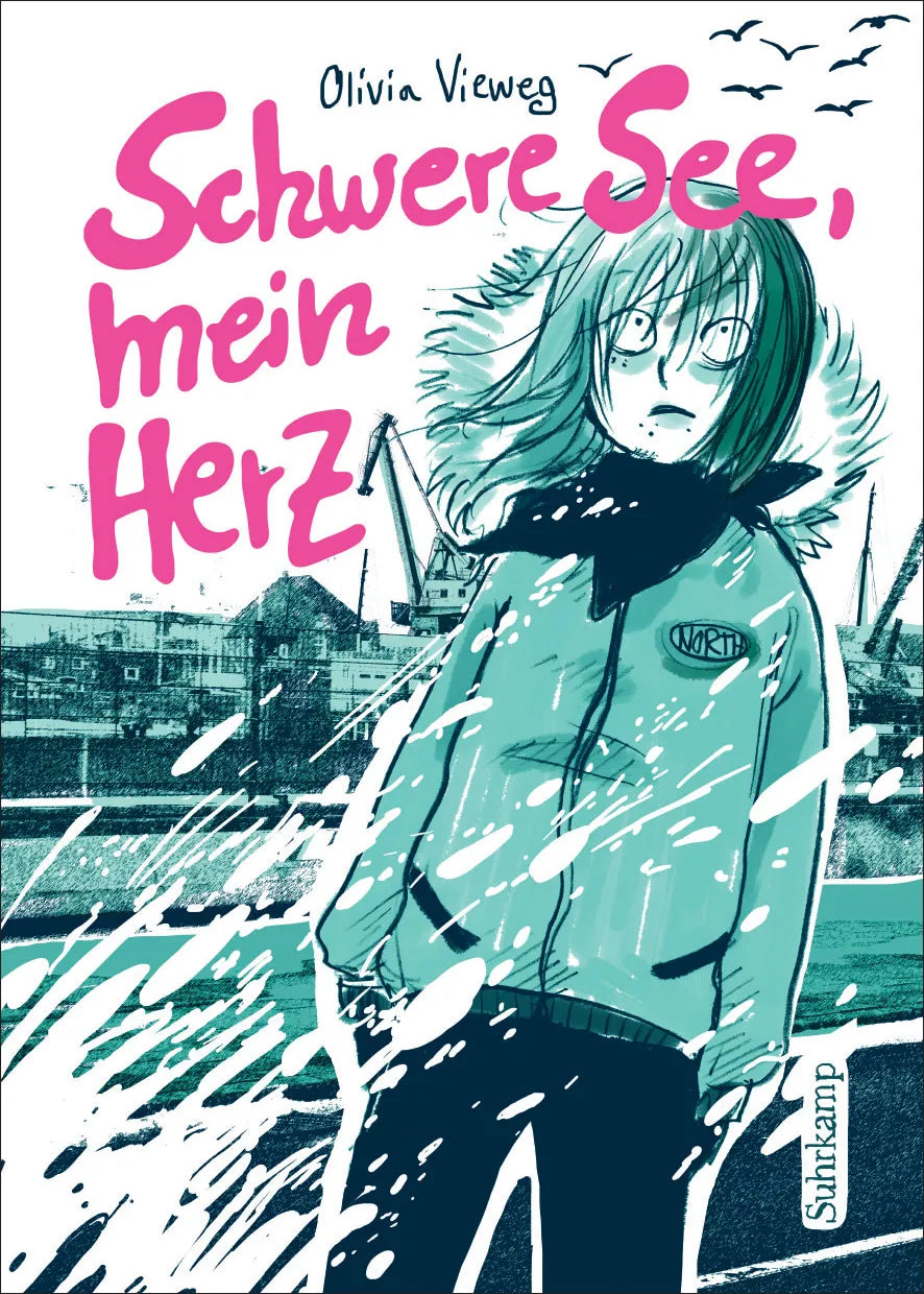 Buchcover von 'Schwere See, mein Herz' - Paperback von Olivia Vieweg