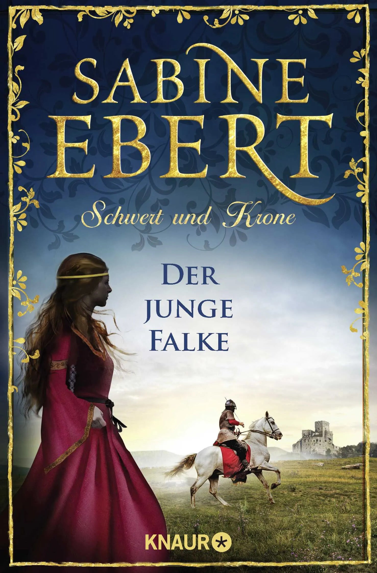 Buchcover von 'Schwert und Krone - Der junge Falke' - Taschenbuch von Sabine Ebert