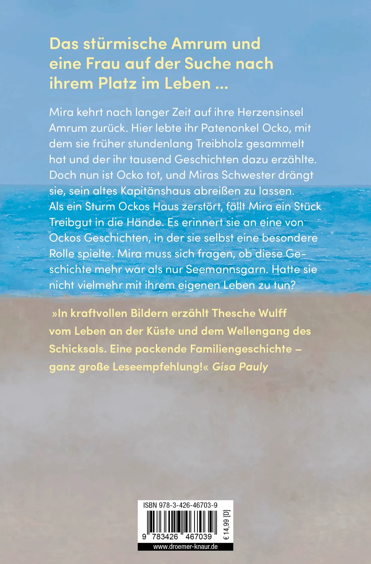 Rückseite: Schwestern wie Ebbe und Flut (Taschenbuch)