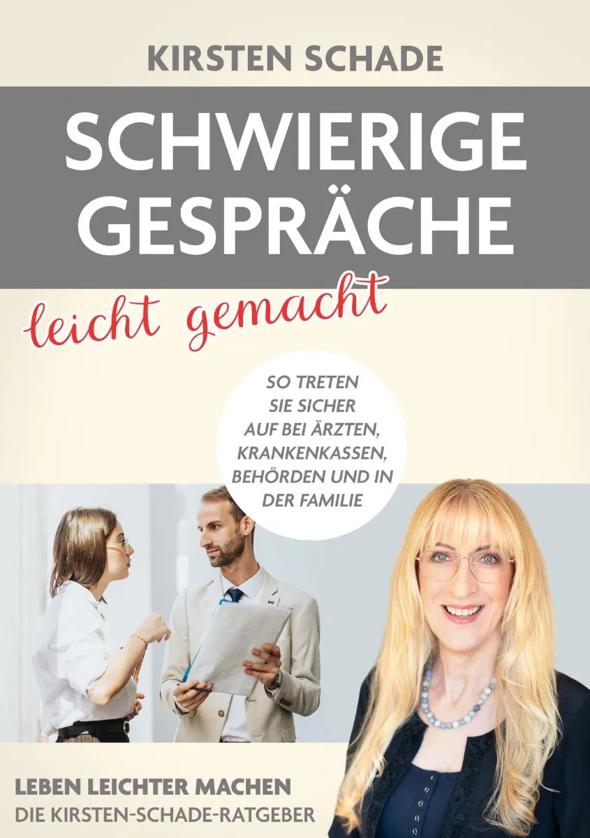Cover: Schwierige Gespräche leicht gemacht (E-Book) von Kirsten Schade