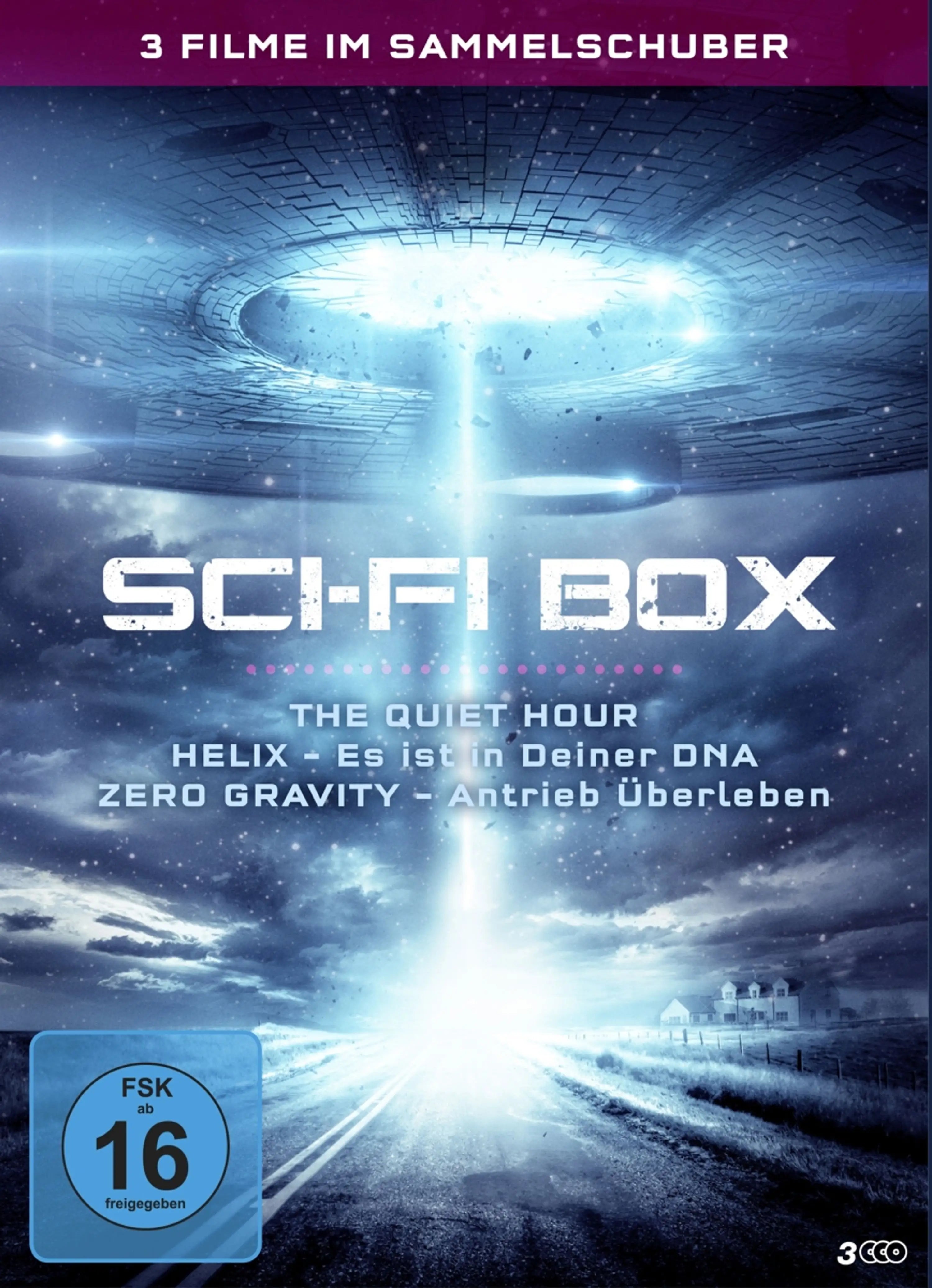 Sci-Fi Film Box mit 3 DVDs Cover