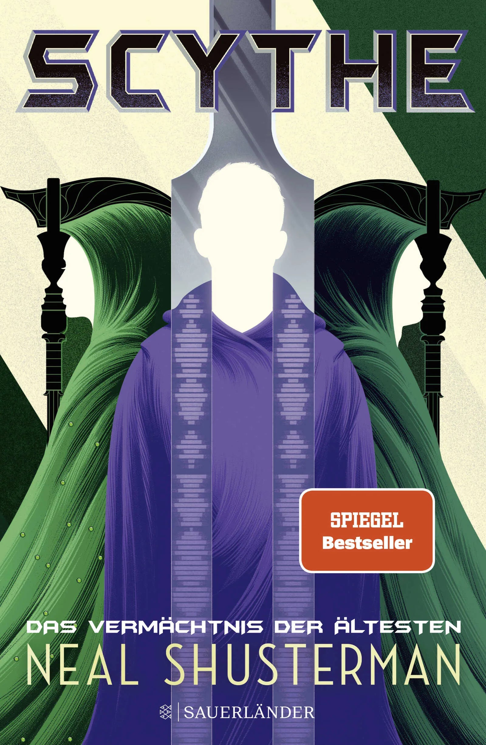 Buchcover von 'Scythe – Das Vermächtnis der Ältesten' - Gebundene Ausgabe von Neal Shusterman