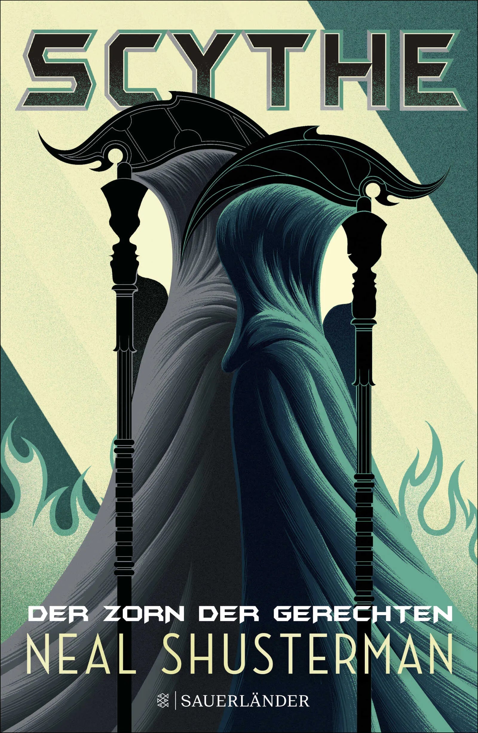 Buchcover von 'Scythe – Der Zorn der Gerechten' - Gebundene Ausgabe von Neal Shusterman