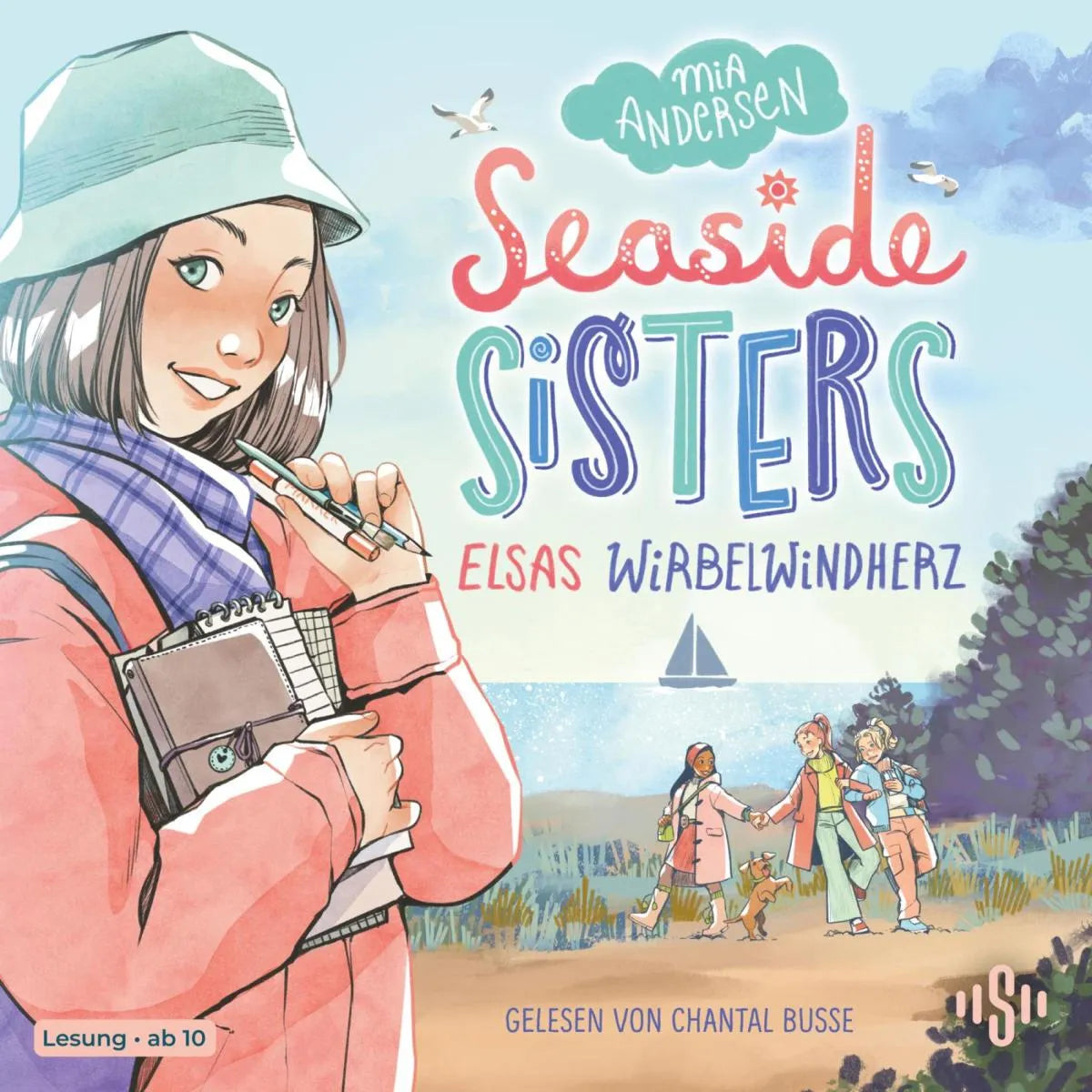 Cover: Seaside Sisters 2: Elsas Wirbelwindherz (Hörbuch Download) von Mia Andersen