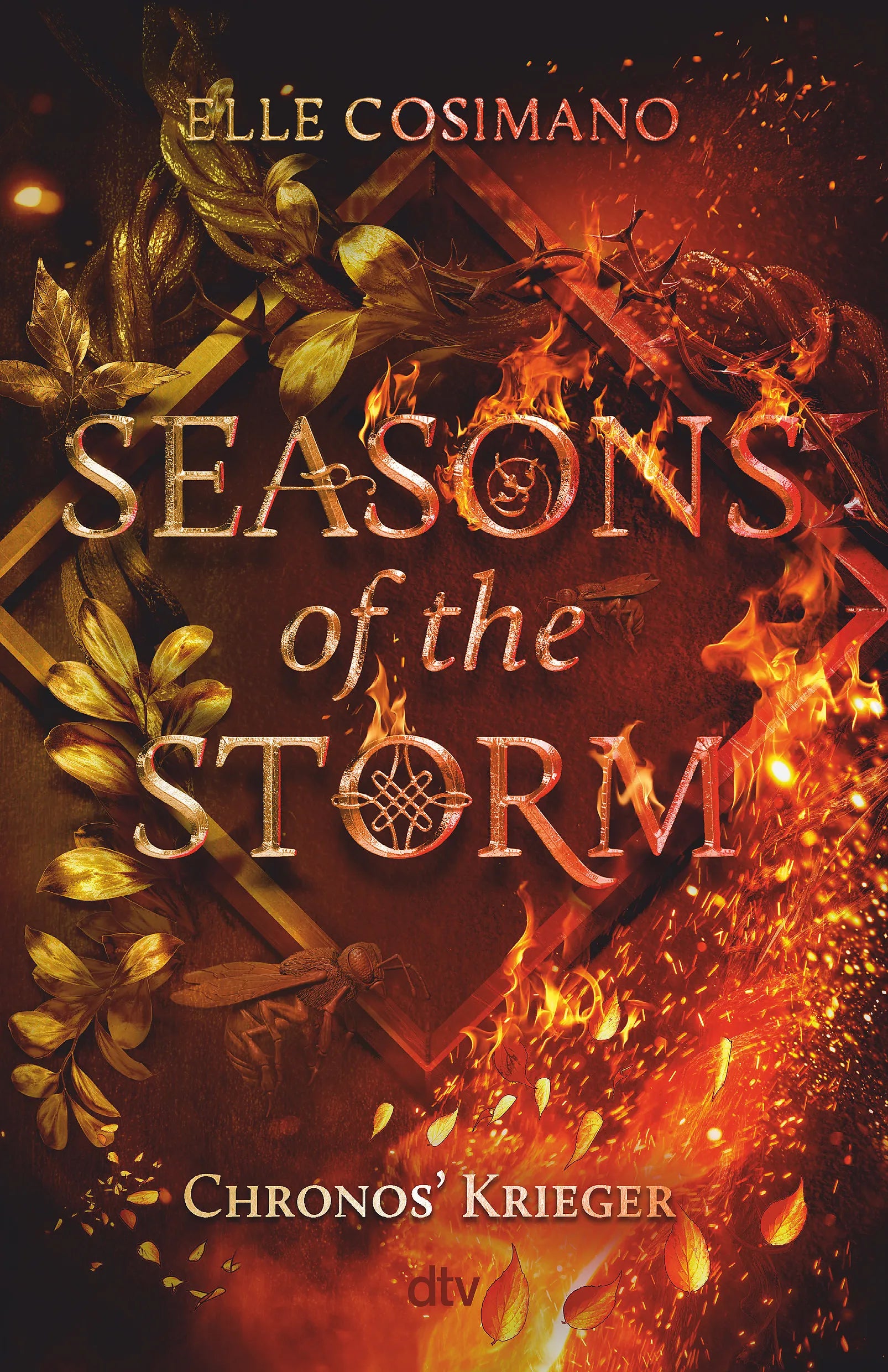 Buchcover von 'Seasons of the Storm – Chronos’ Krieger' - Paperback von Elle Cosimano