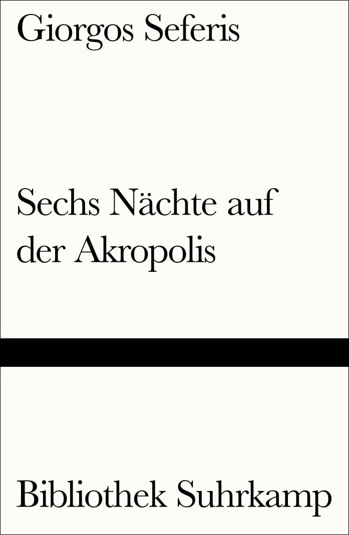 Buchcover von 'Sechs Nächte auf der Akropolis' - Taschenbuch von Giorgos Seferis