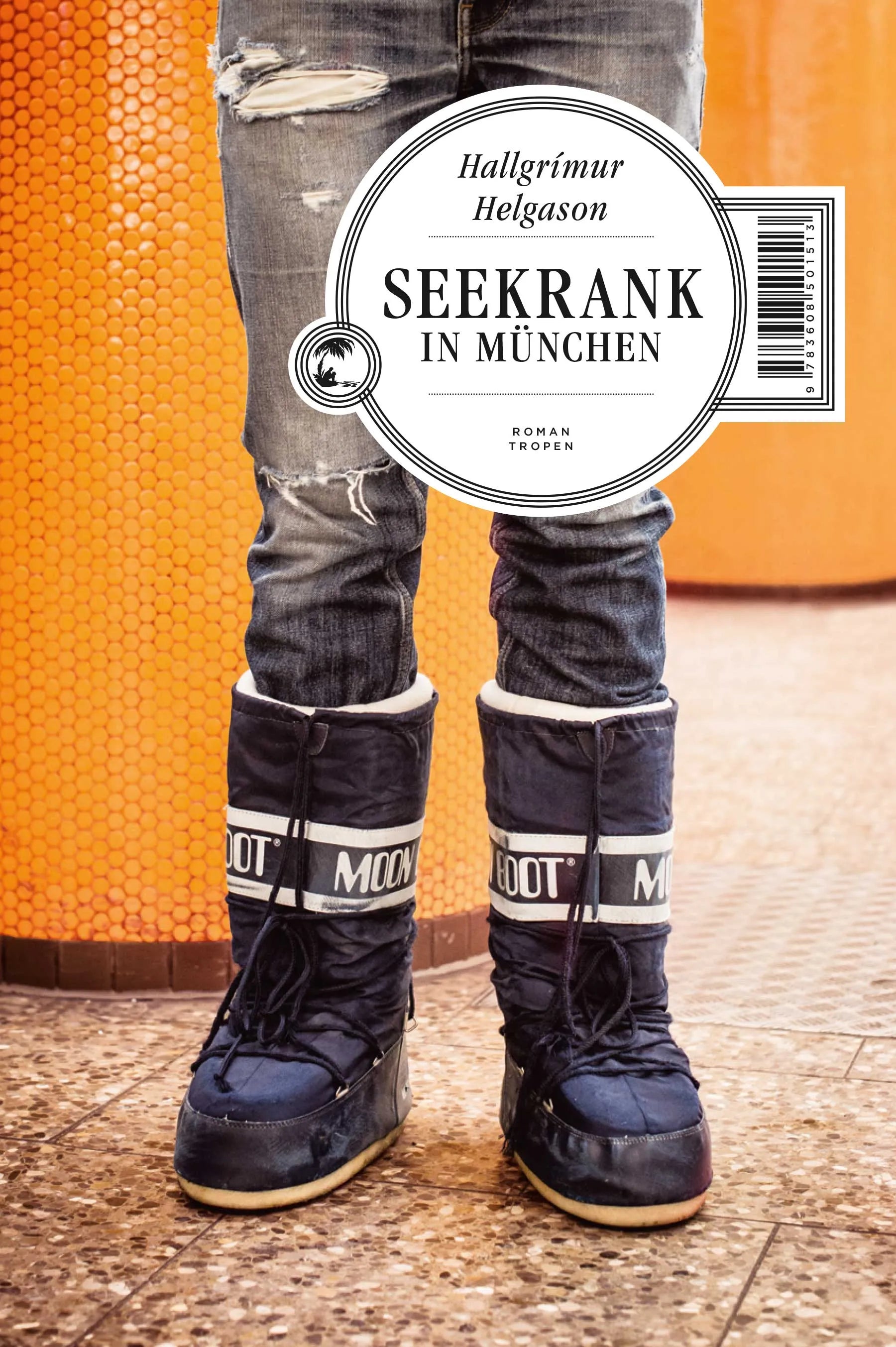Buchcover von 'Seekrank in München' - Gebundene Ausgabe von Hallgrímur Helgason