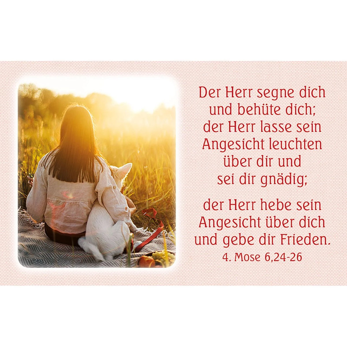 Segenskarten – Ansicht