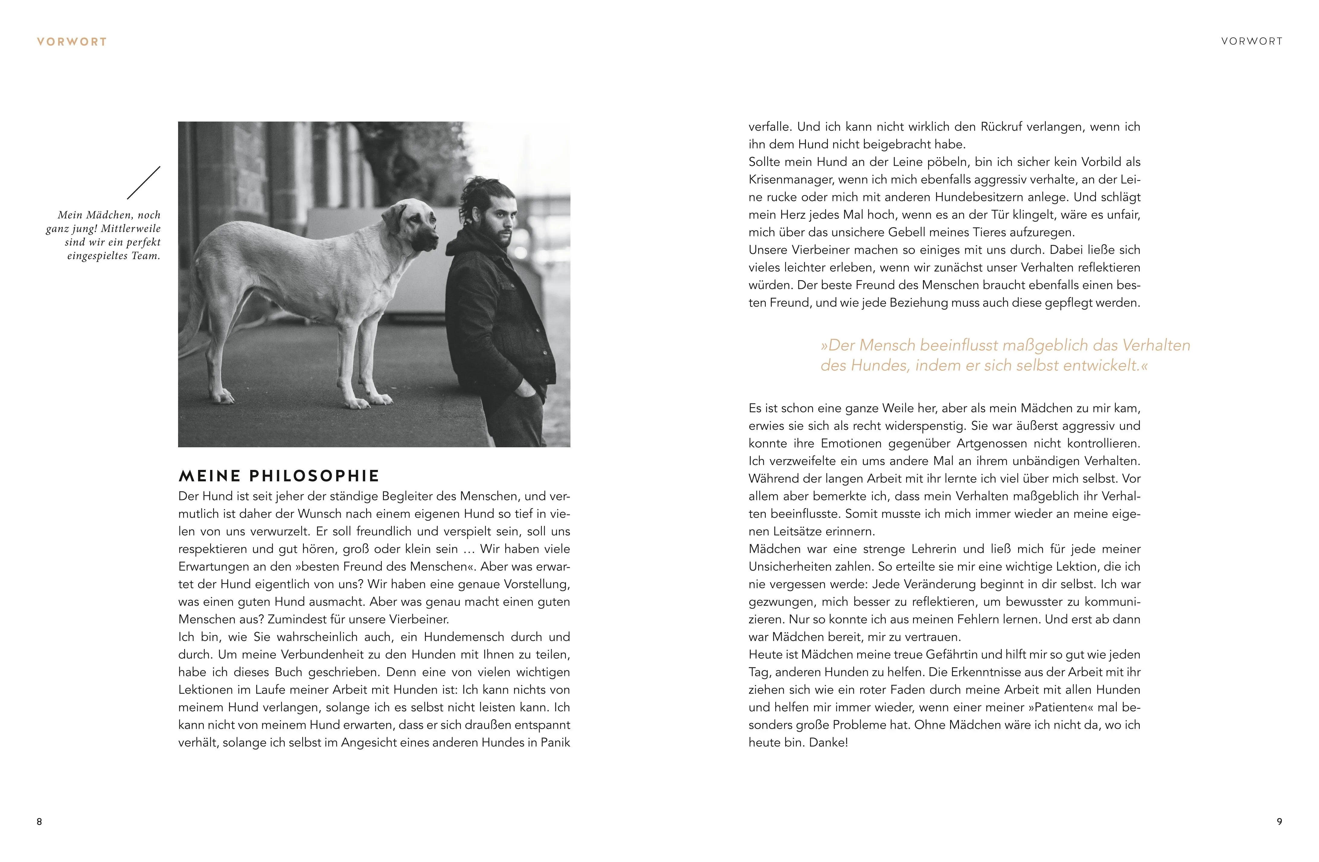 Abbildung von 'Sei höflich zu deinem Hund!'