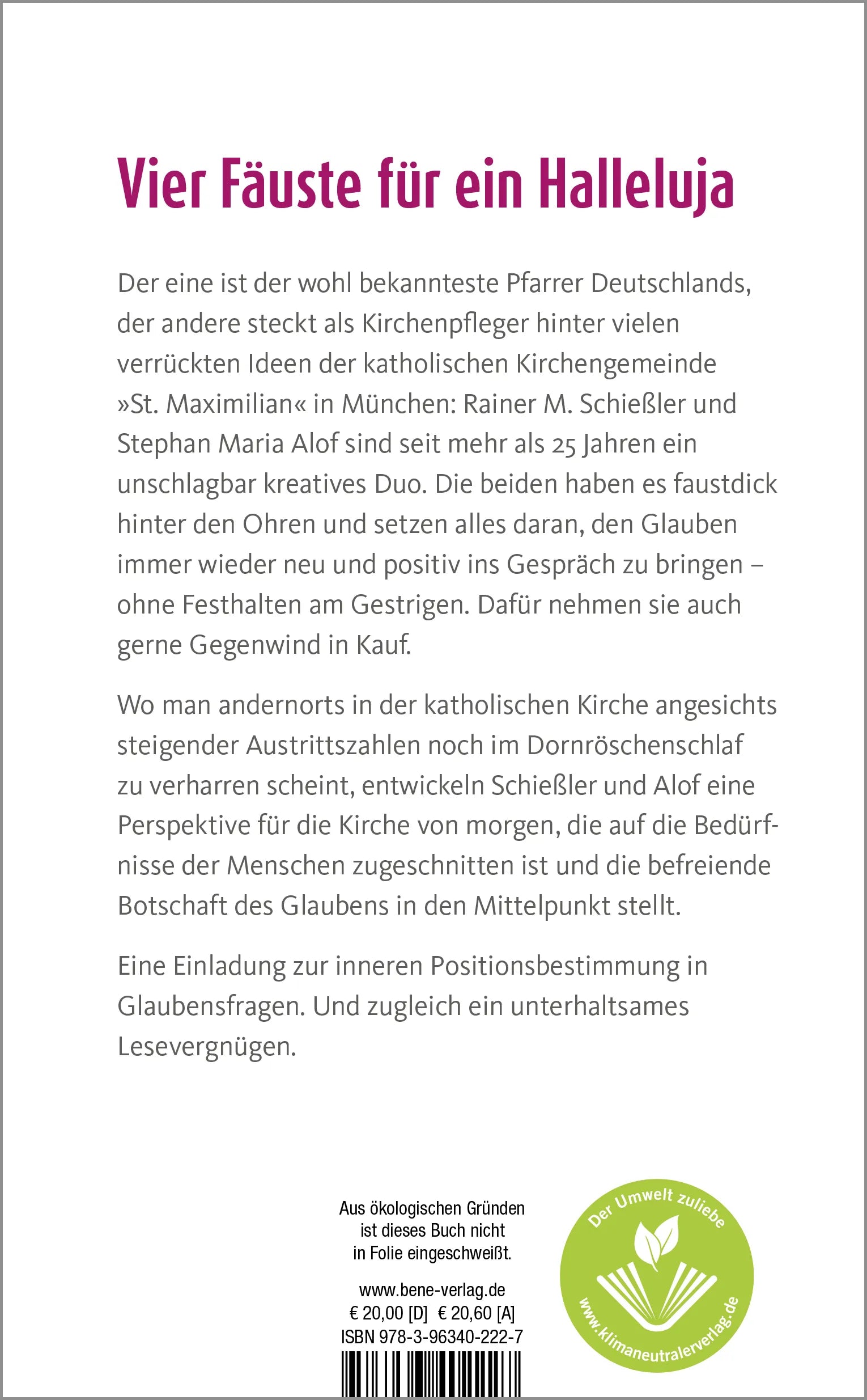 Buchrückseite von 'Seid ihr noch zu retten?!' mit Klappentext - Gebundene Ausgabe