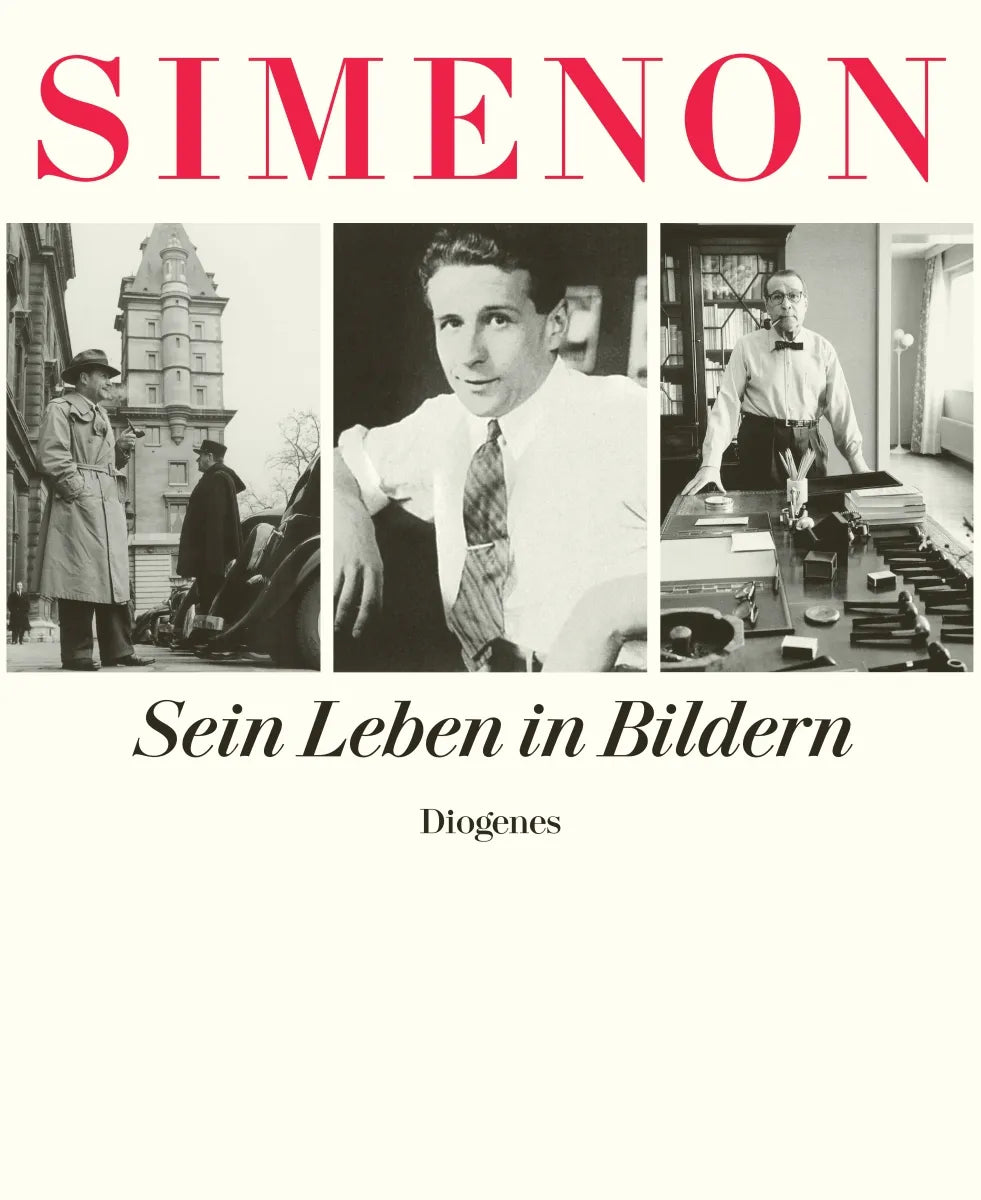Buchcover von 'Sein Leben in Bildern' - Gebundene Ausgabe von Georges Simenon