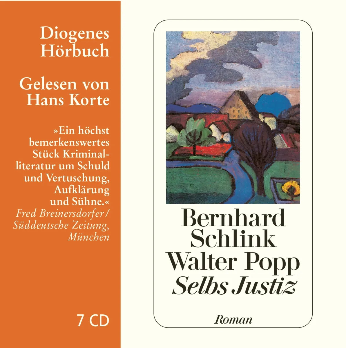 Buchcover von 'Selbs Justiz' - Hörbuch (CD) von Bernhard Schlink