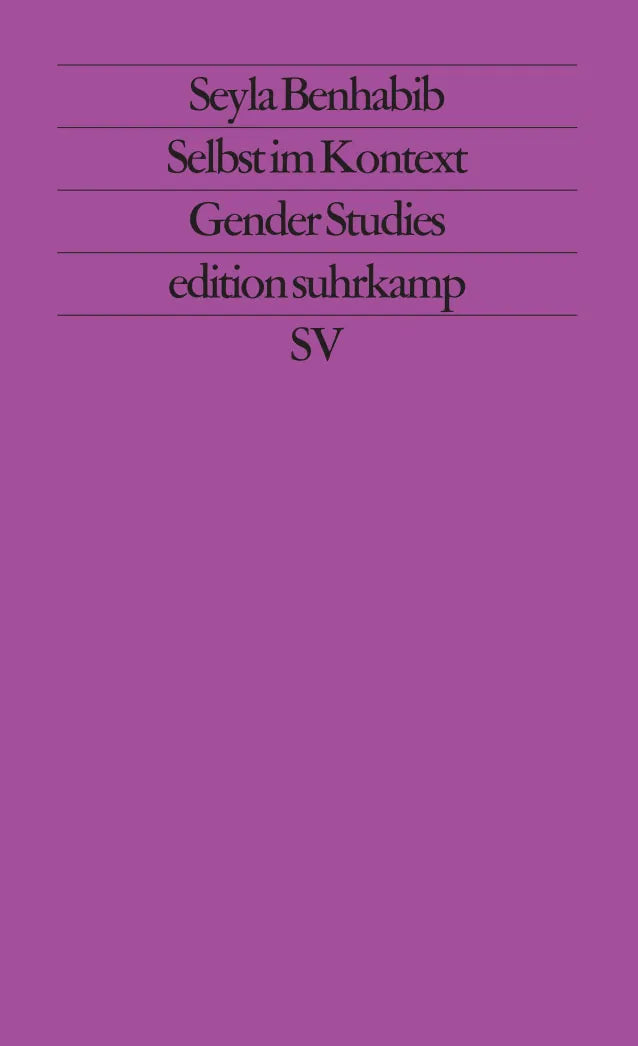 Buchcover von 'Selbst im Kontext' - Taschenbuch von Seyla Benhabib