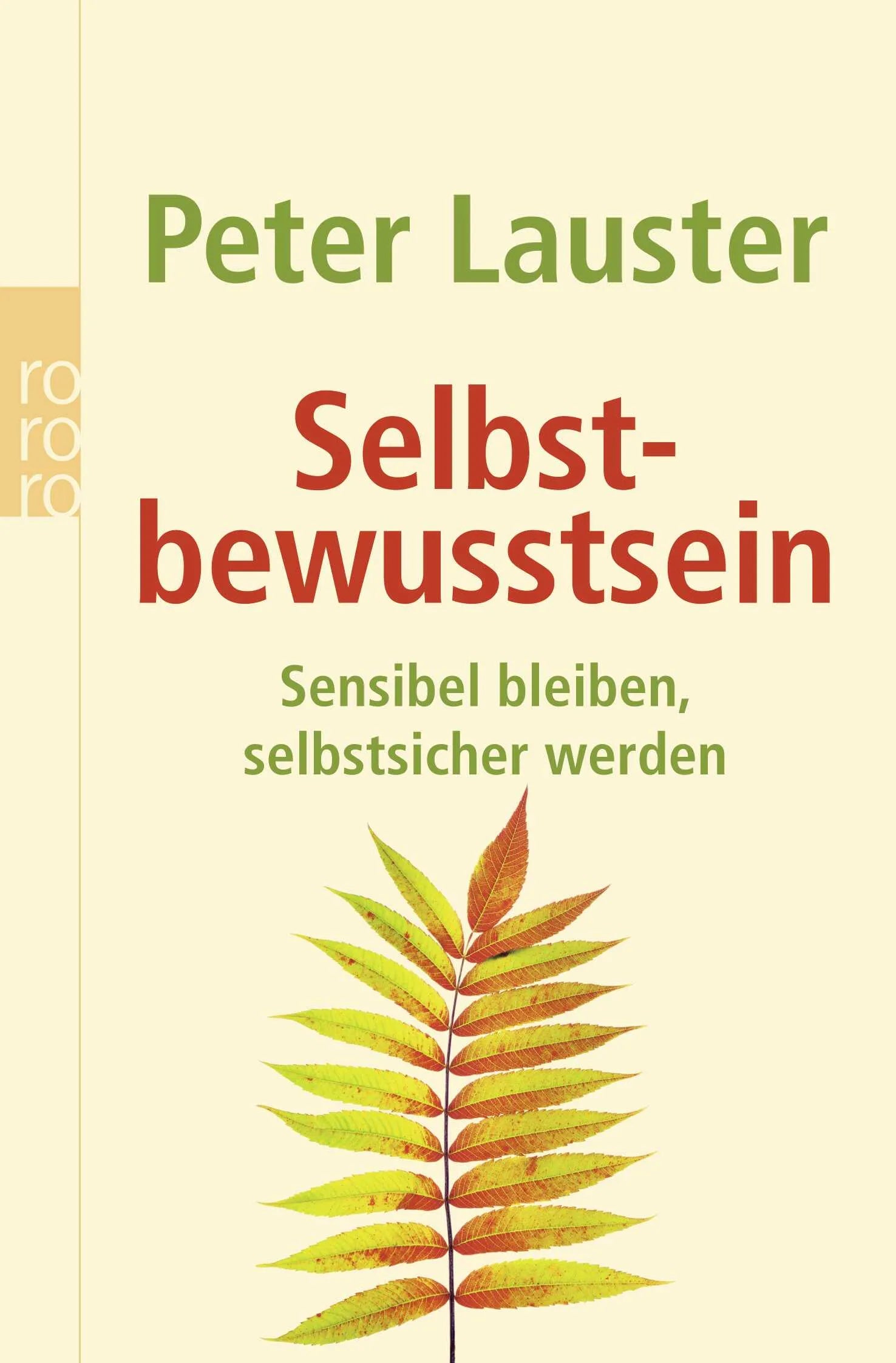 Buchcover von 'Selbstbewusstsein' - Taschenbuch von Peter Lauster