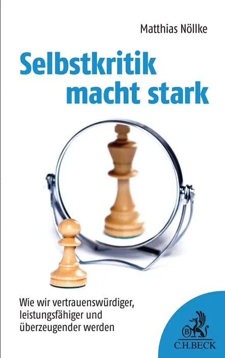Buchcover von 'Selbstkritik macht stark' - Taschenbuch von Matthias Nöllke