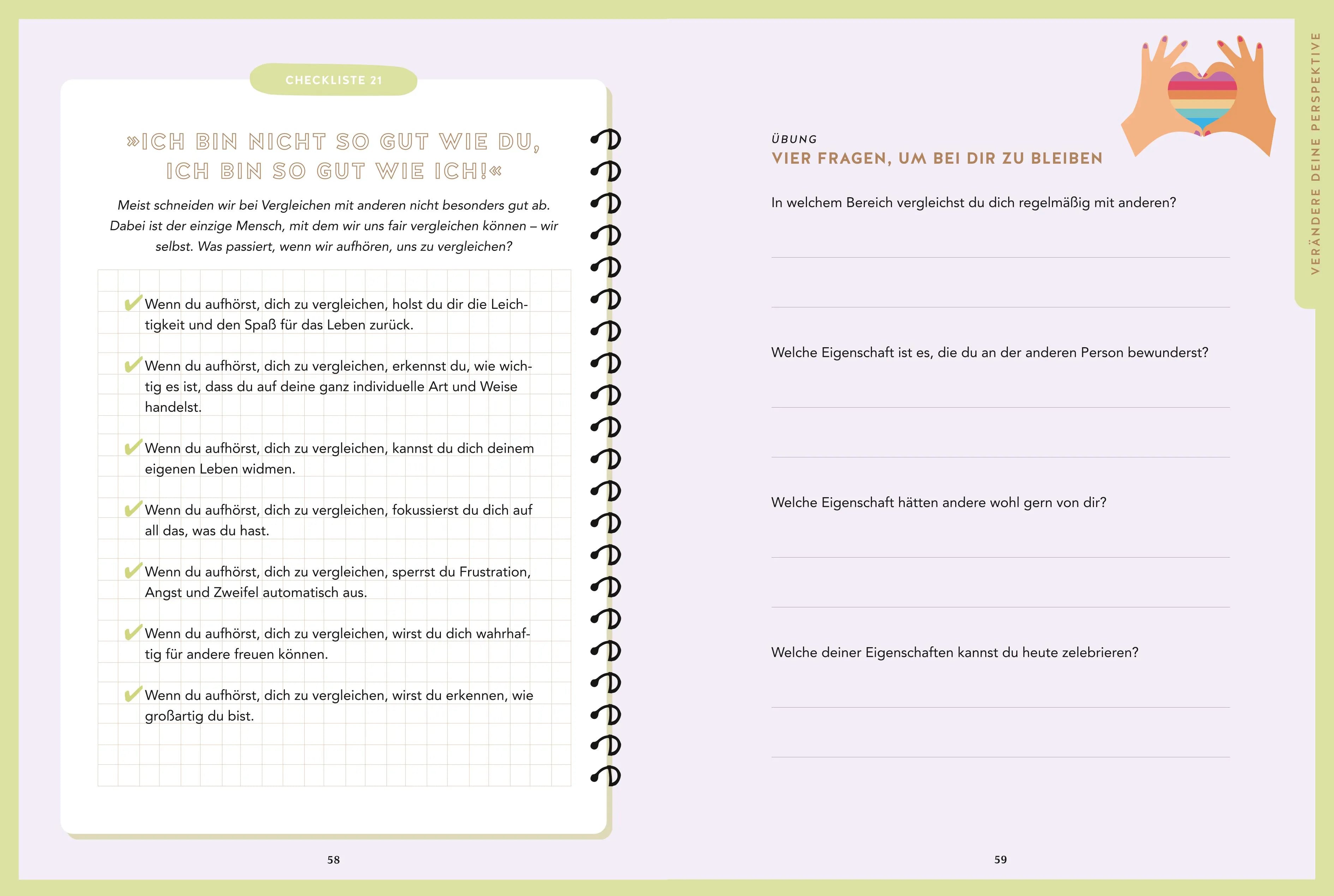 Abbildung von 'Selbstliebe in 50 Checklisten'