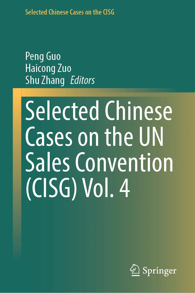 Cover: Selected Chinese Cases on the UN Sales Convention (E-Book)