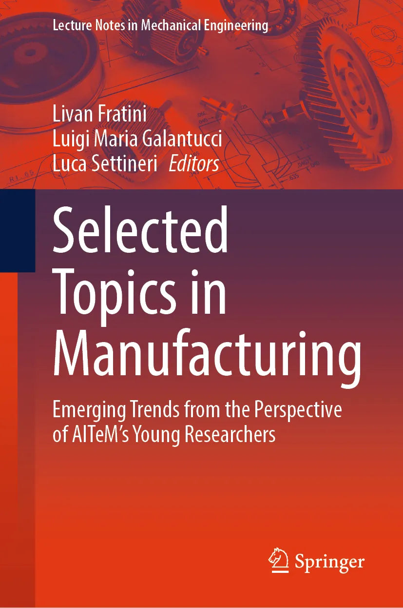 Cover: Selected Topics in Manufacturing (E-Book)