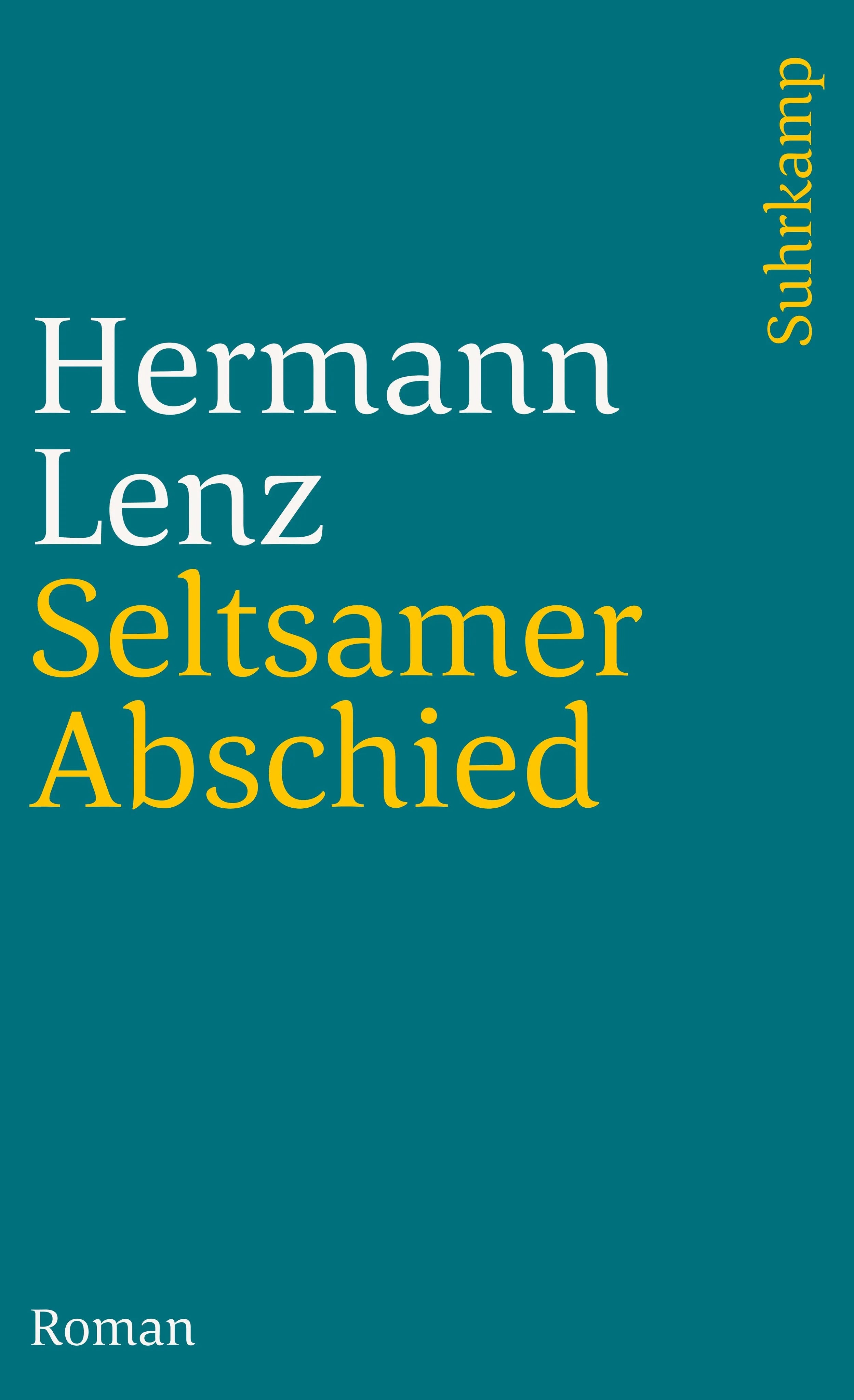 Buchcover von 'Seltsamer Abschied' - Taschenbuch von Hermann Lenz