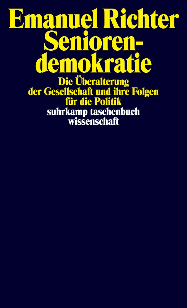 Buchcover von 'Seniorendemokratie' - Taschenbuch von Emanuel Richter