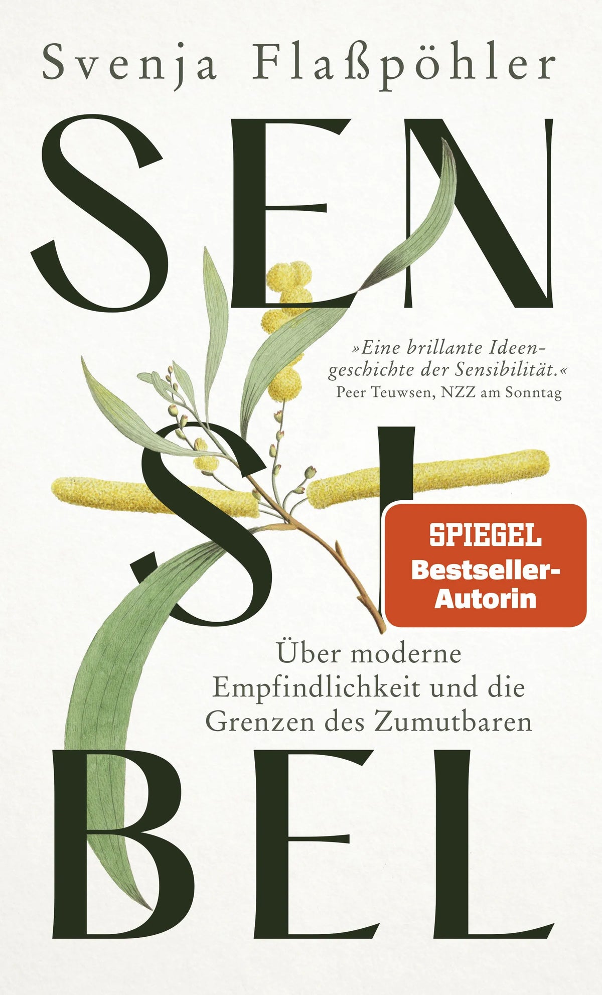 Cover: Sensibel (Taschenbuch) von Svenja Flaßpöhler
