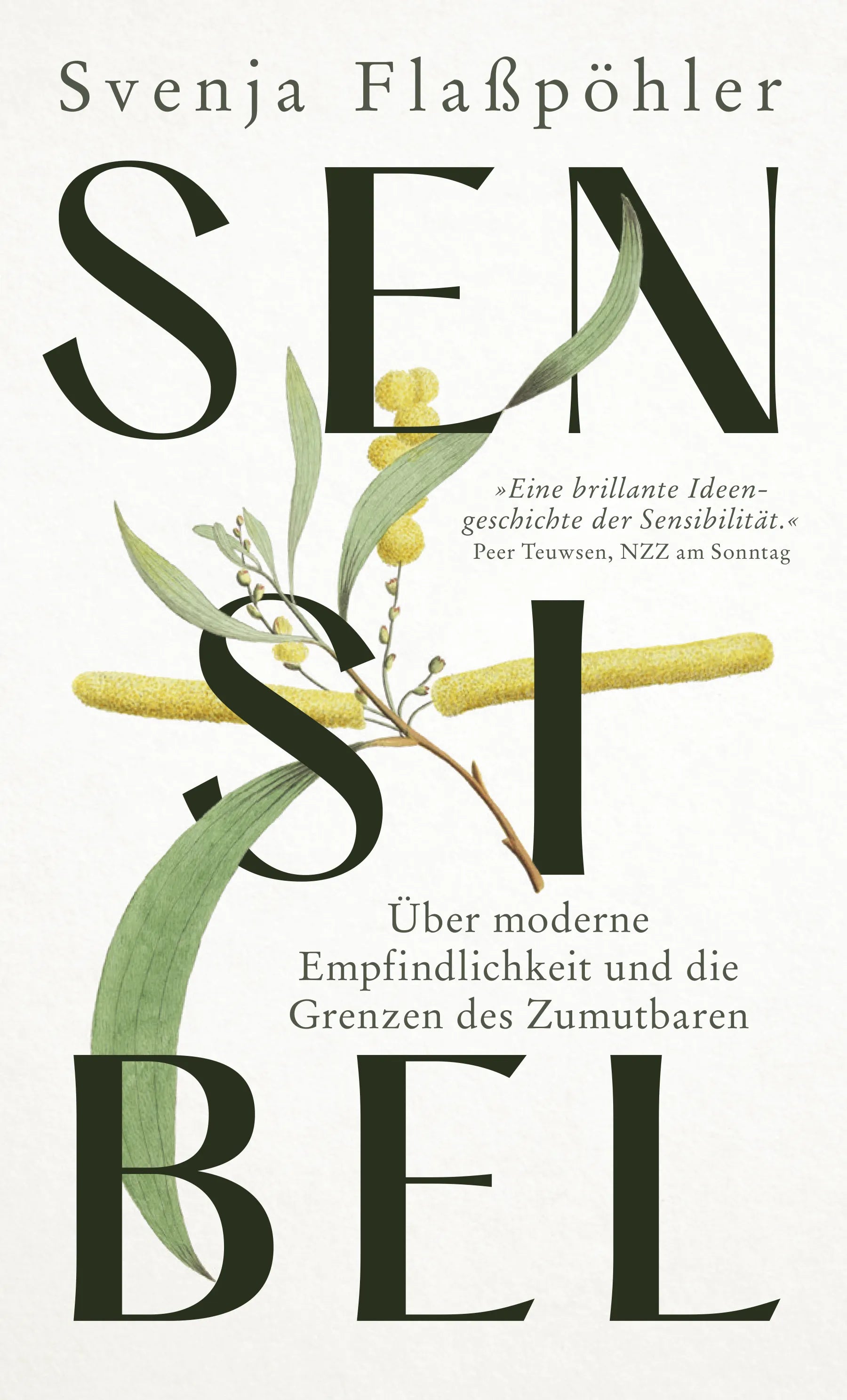 Buchcover von 'Sensibel' - Taschenbuch von Svenja Flaßpöhler