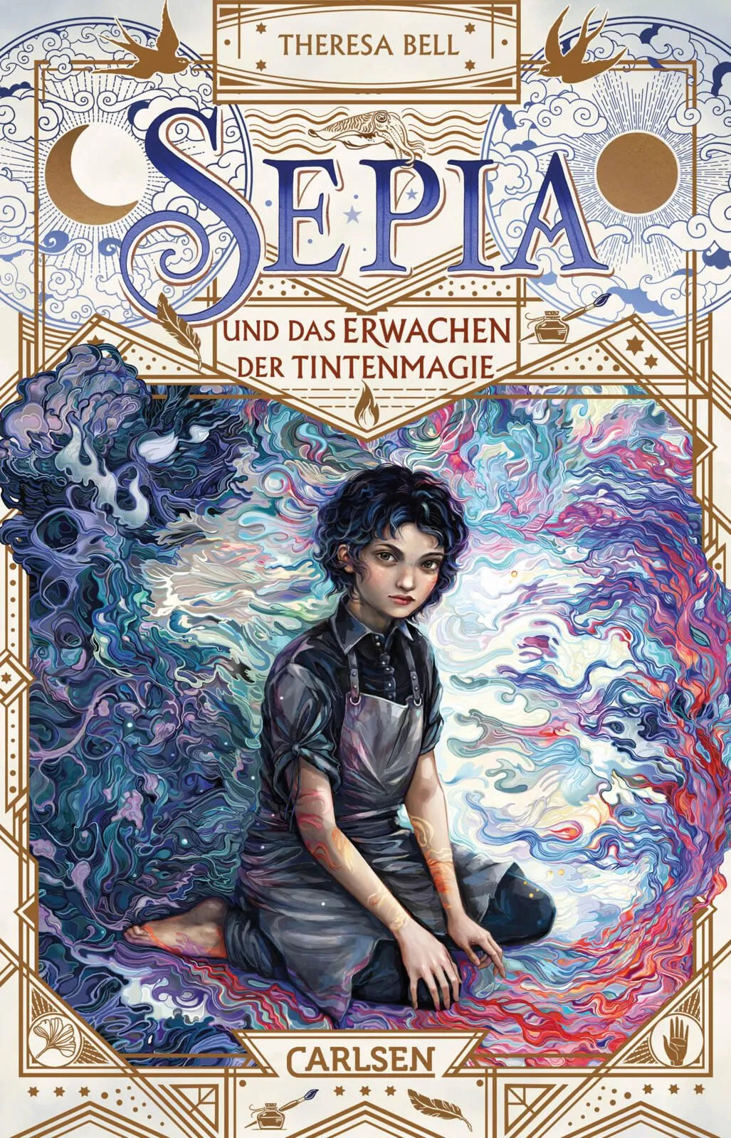 Cover: Sepia und das Erwachen der Tintenmagie (Taschenbuch) von Theresa Bell