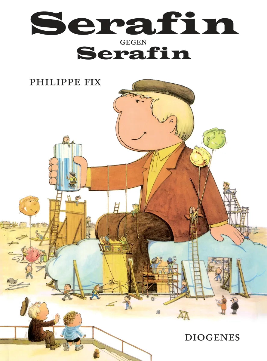 Buchcover von 'Serafin gegen Serafin' - Gebundene Ausgabe von Philippe Fix