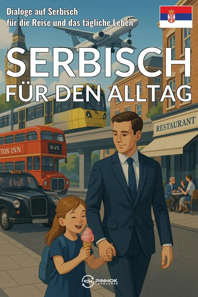 Cover: Serbisch für den Alltag (E-Book) von Pinhok Languages