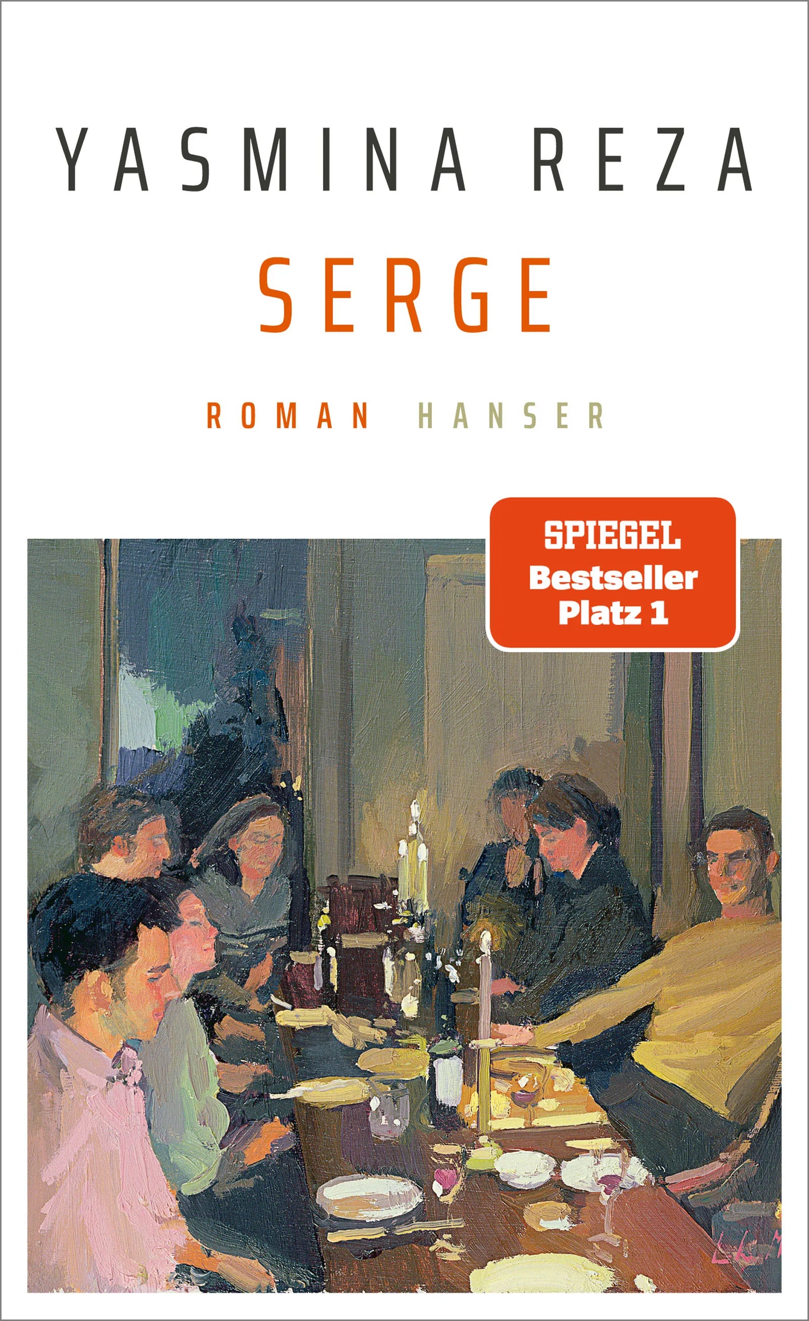 Buchcover von 'Serge' - Gebundene Ausgabe von Yasmina Reza