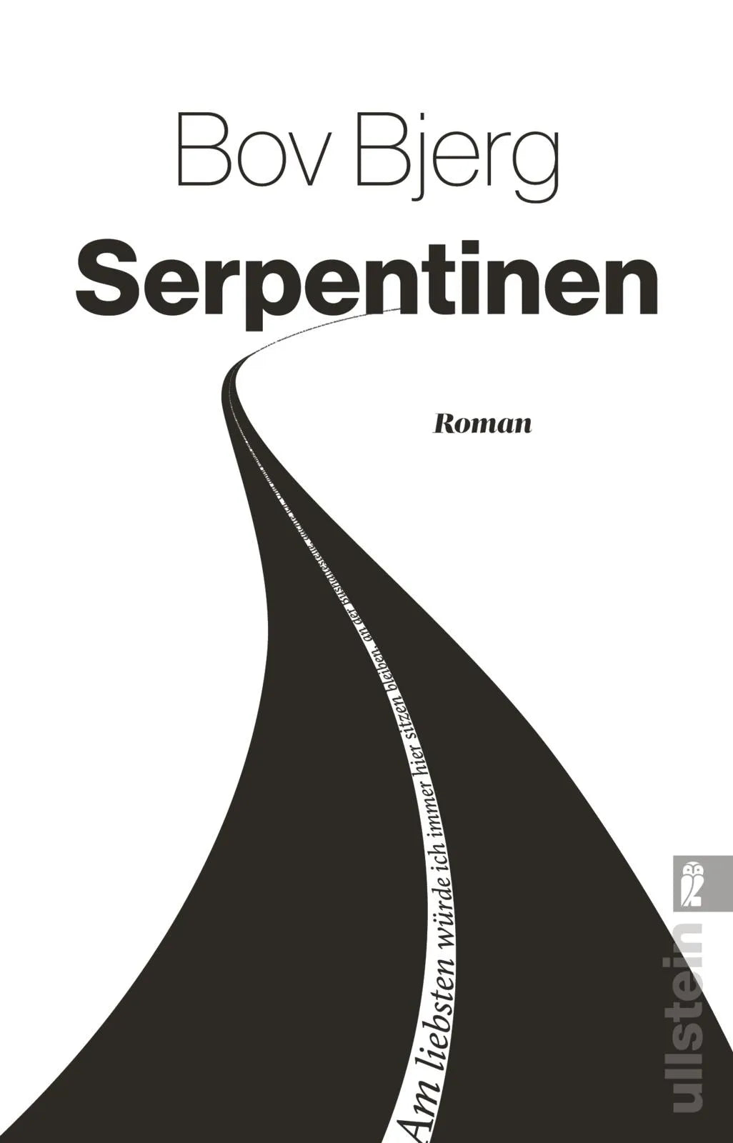 Buchcover von 'Serpentinen' - Taschenbuch von Bov Bjerg
