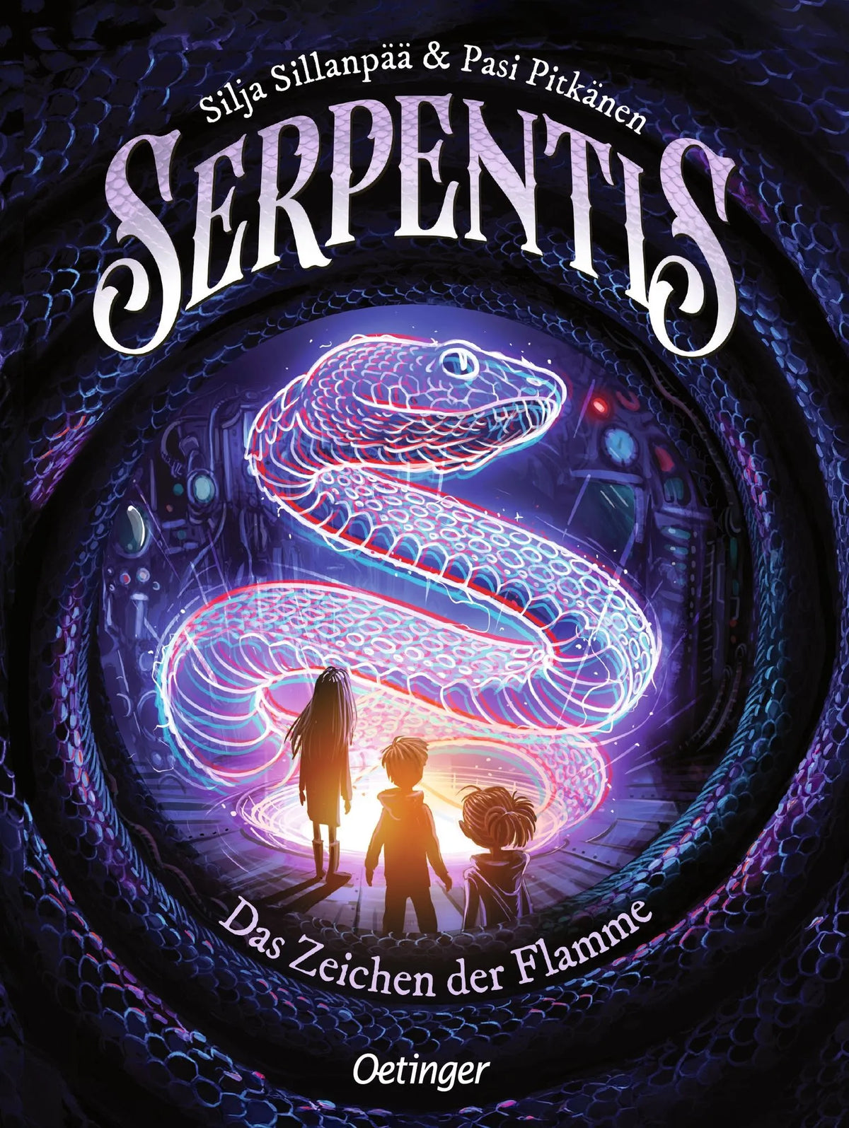 Cover: Serpentis 3. Das Zeichen der Flamme (Hardcover) von Silja Sillanpää