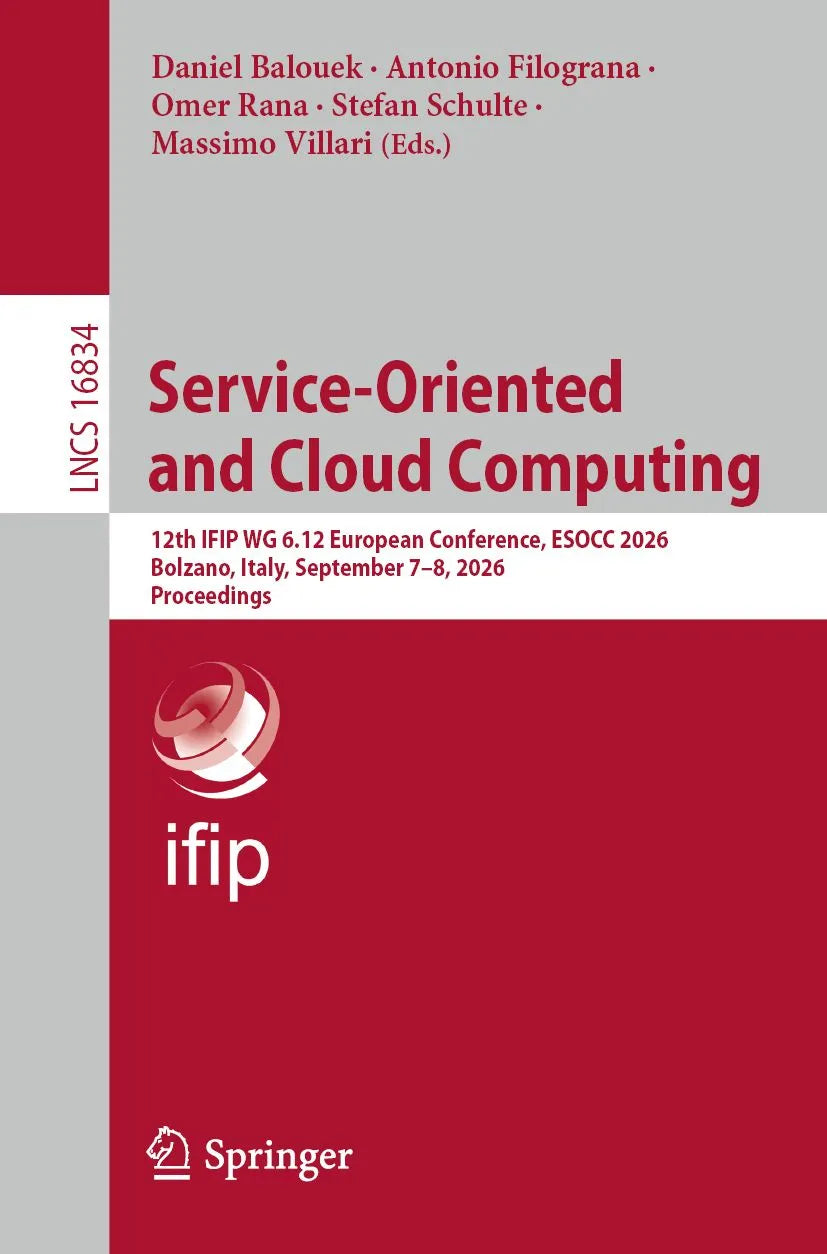 Cover: Service-Oriented and Cloud Computing (E-Book) von Daniel Balouek