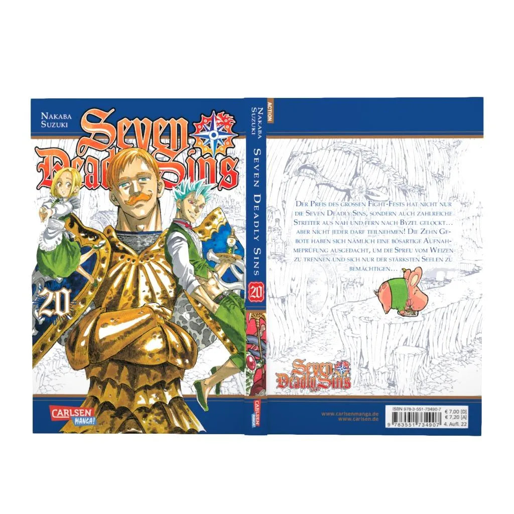 Produktansicht: Seven Deadly Sins 20 (Taschenbuch)