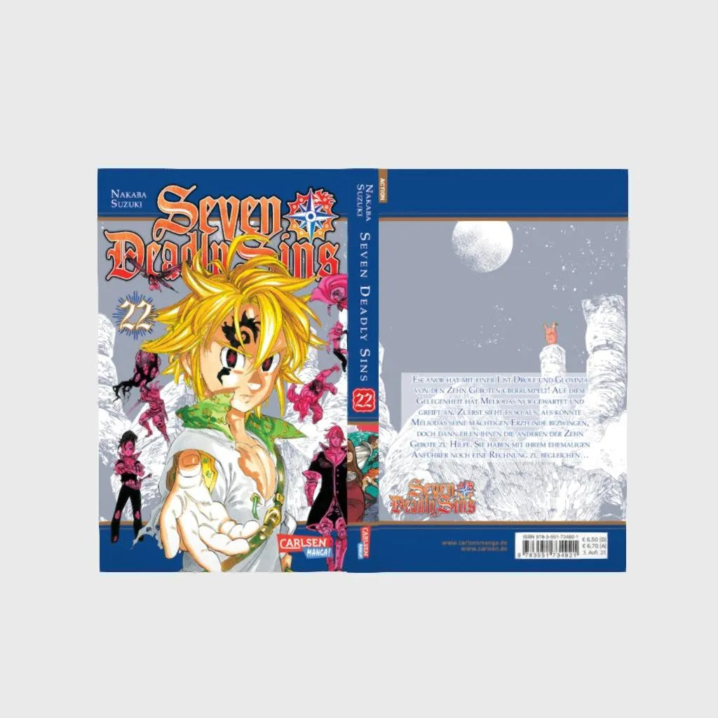 Produktansicht: Seven Deadly Sins 22 (Taschenbuch)