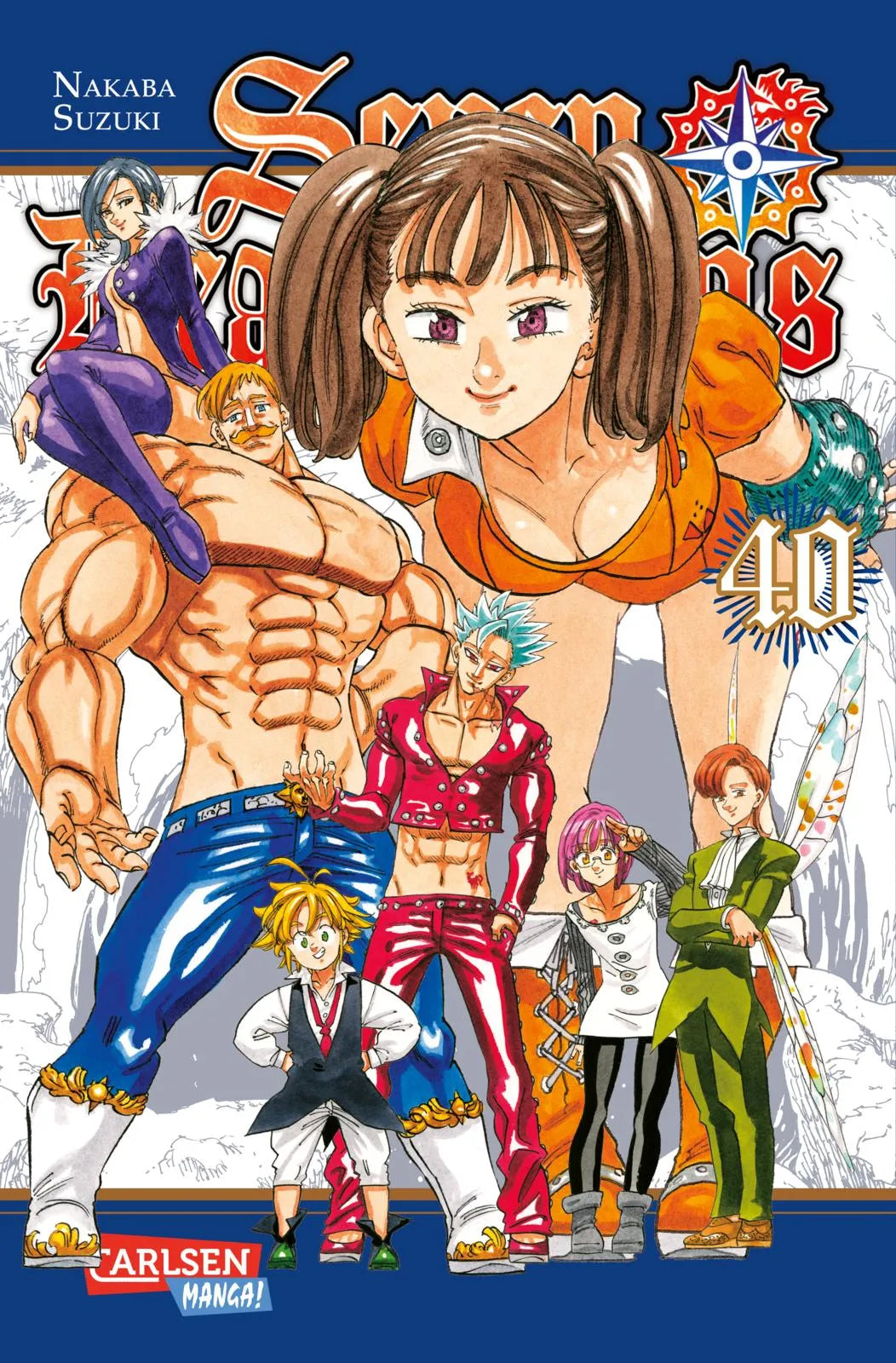 Buchcover von 'Seven Deadly Sins 40' - Taschenbuch von Suzuki Nakaba