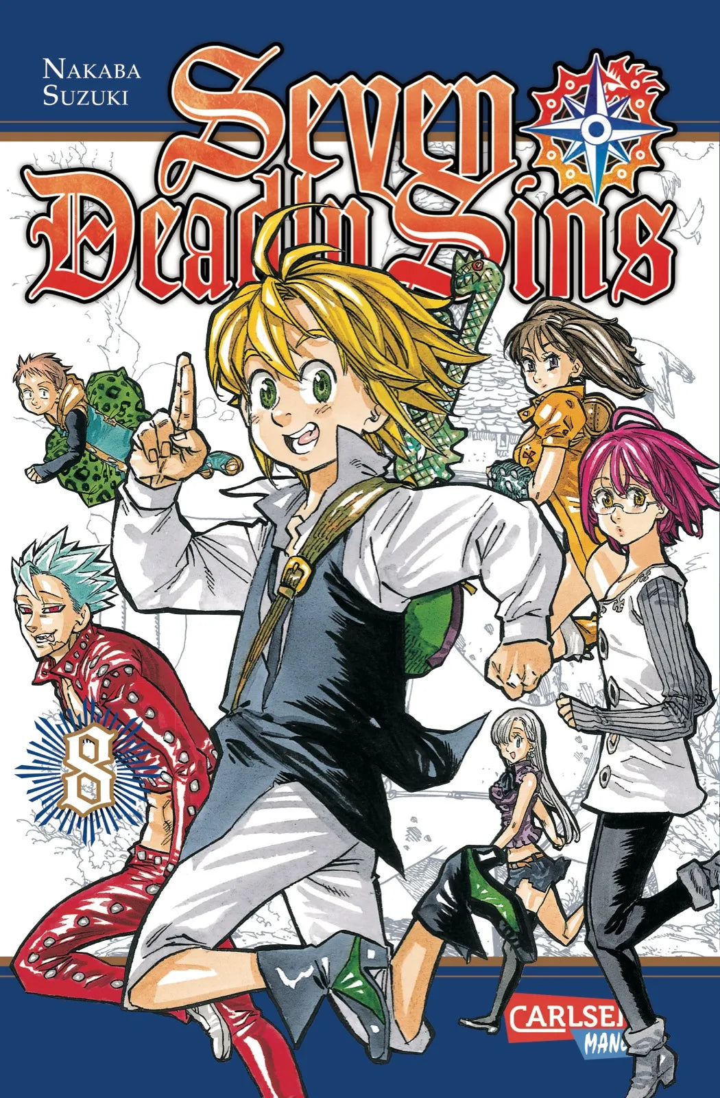 Buchcover von 'Seven Deadly Sins 8' - Taschenbuch von Suzuki Nakaba