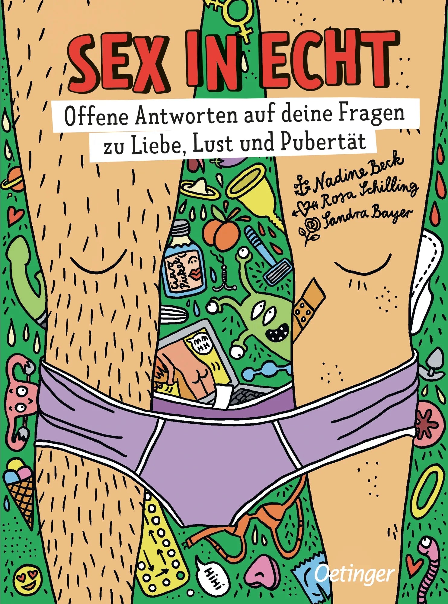 Buchcover von 'Sex in echt' - Taschenbuch von Nadine Beck