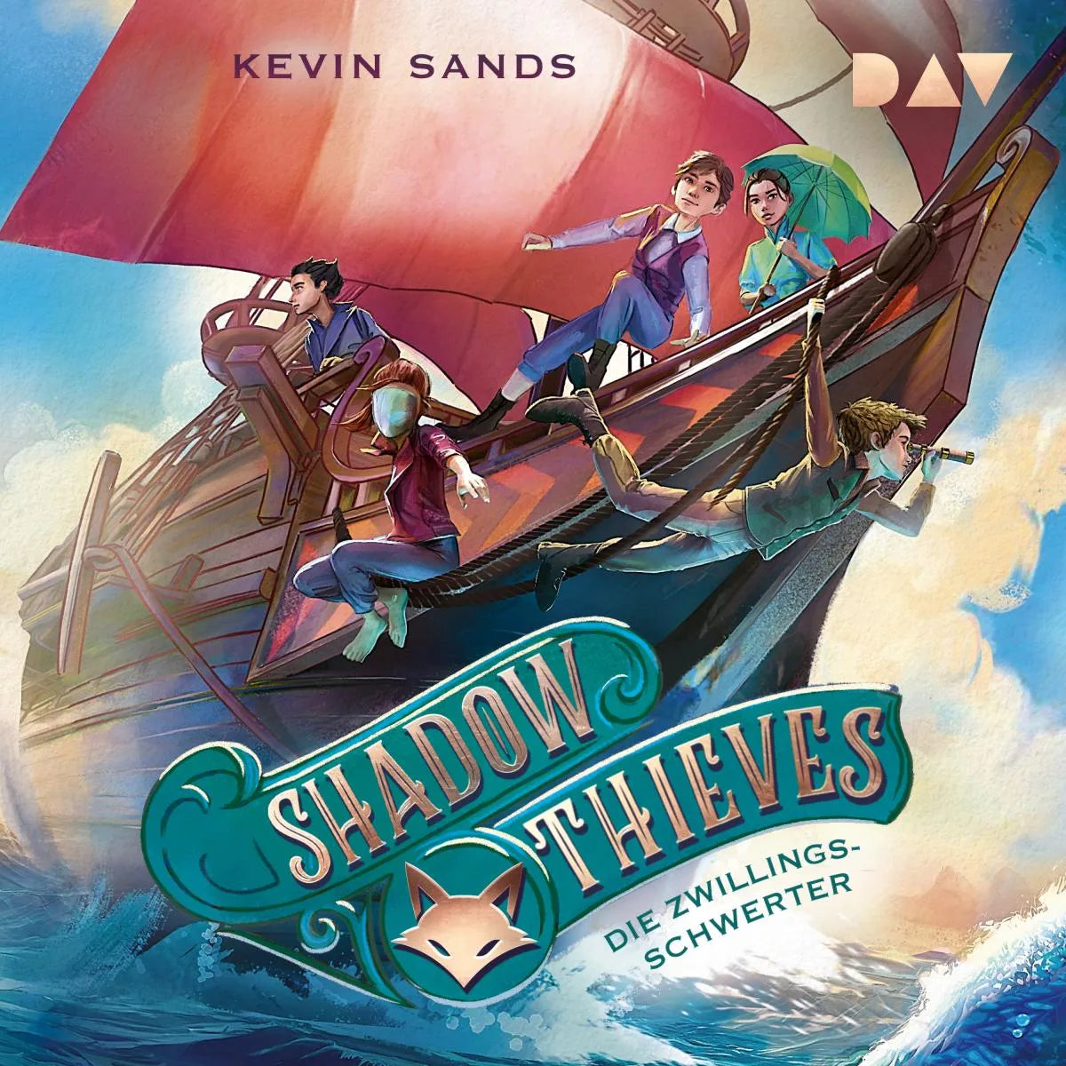Cover: Shadow Thieves - Teil 2: Die Zwillingsschwerter (Hörbuch Download) von Kevin Sands