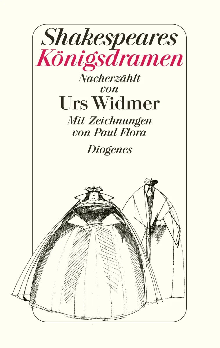 Buchcover von 'Shakespeares Königsdramen' - Gebundene Ausgabe von Urs Widmer