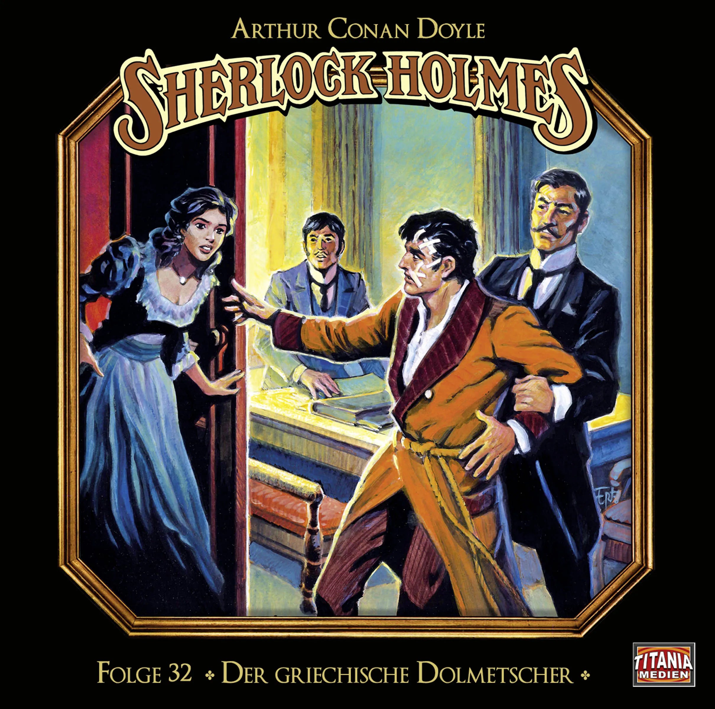 Buchcover von 'Sherlock Holmes - Folge 32' - Hörbuch (CD) von Sir Arthur Conan Doyle
